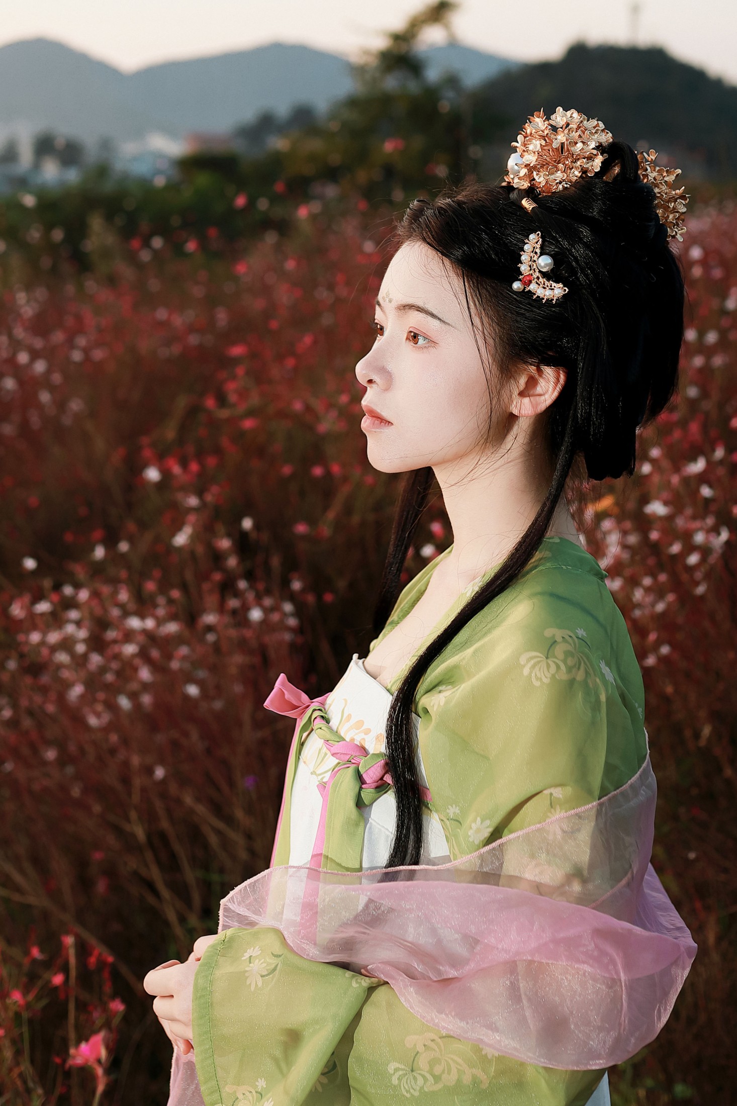 图片[4]-小小懒 – 《古韵花海》[33P]-COS写真在线网