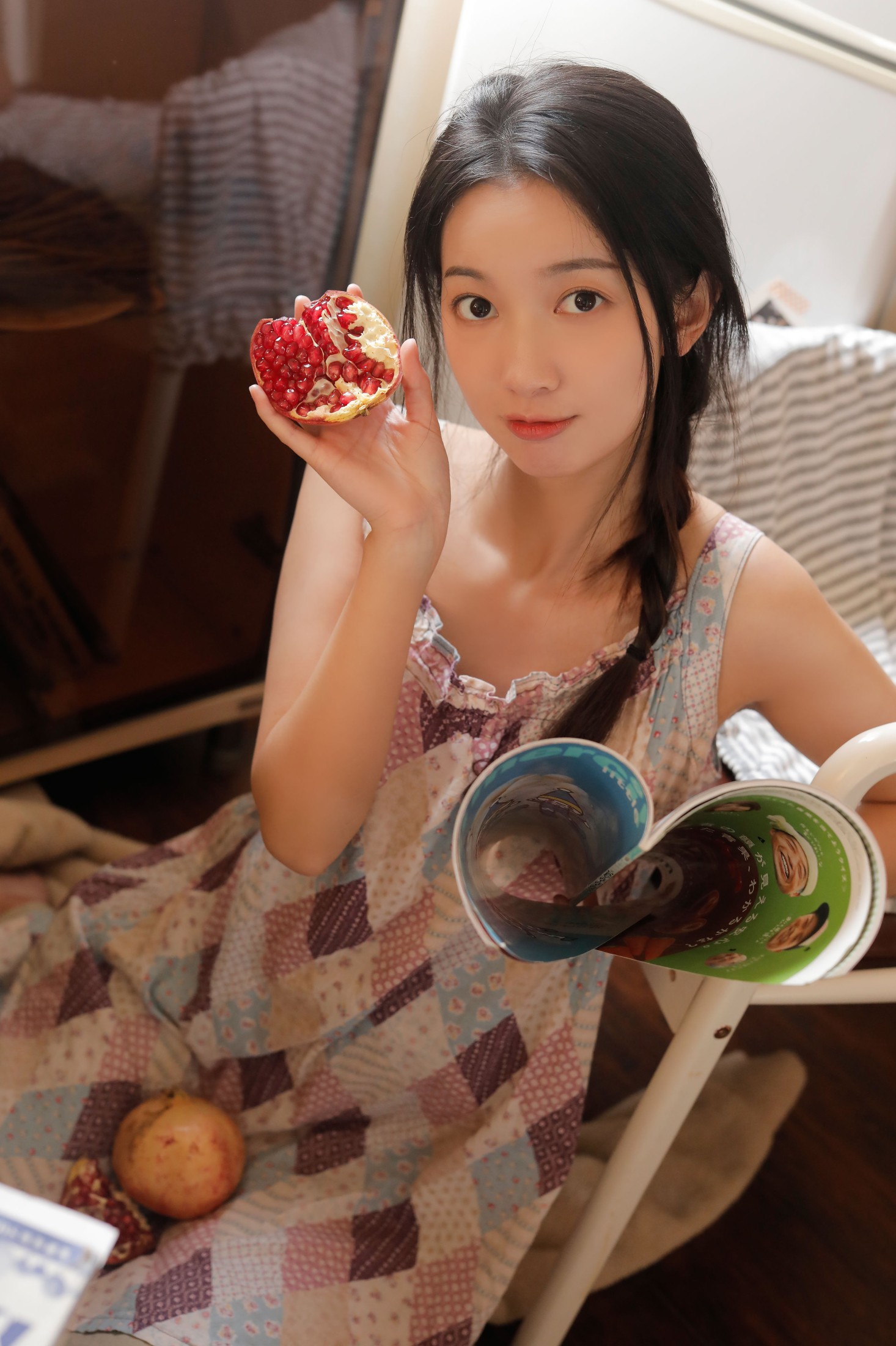图片[4]-朱佳航 – 《清晨的石榴水》[22P]-COS写真在线网