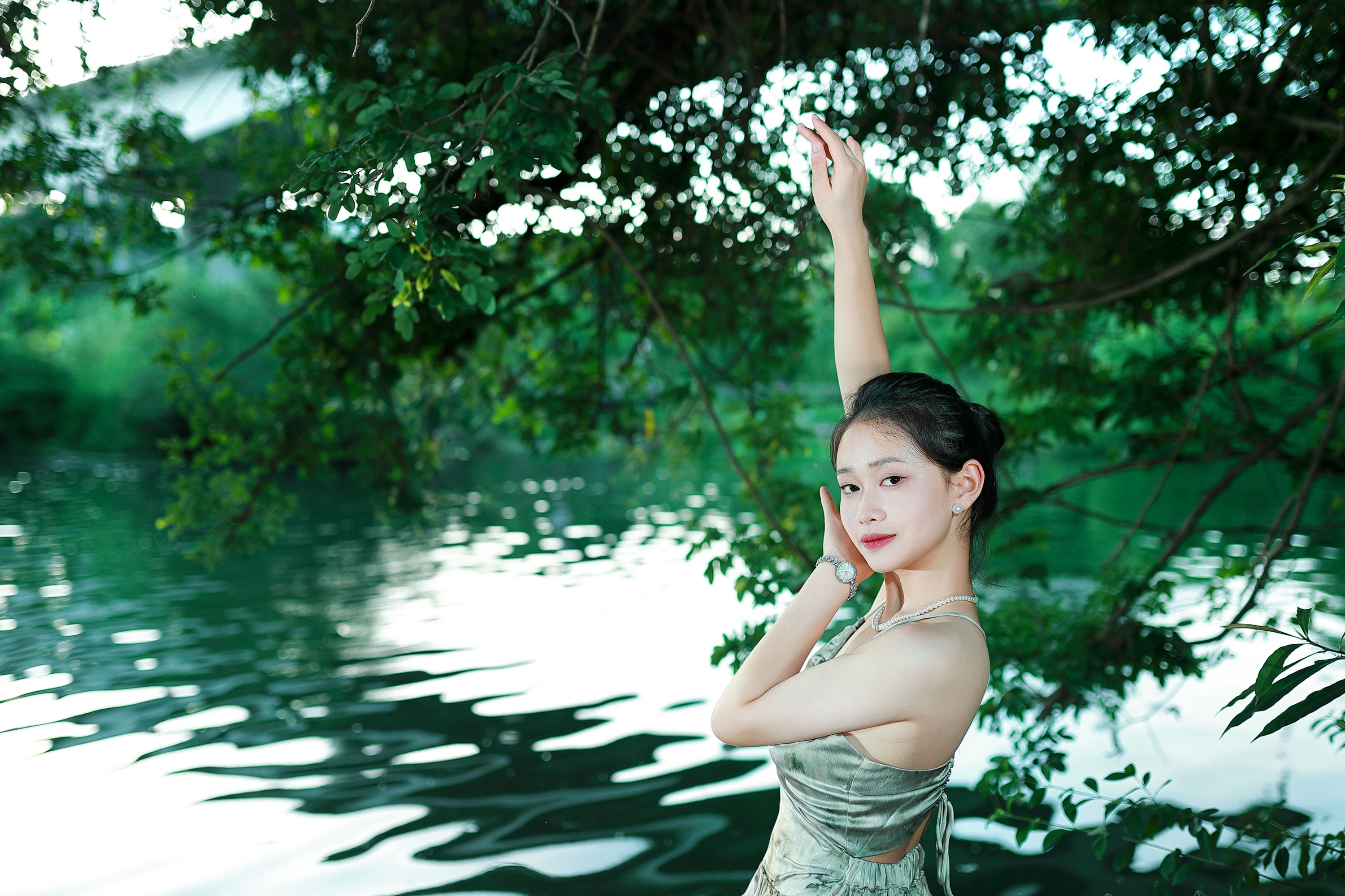 图片[4]-小小程同学 – 《绿荫清波》[40P]-COS写真在线网