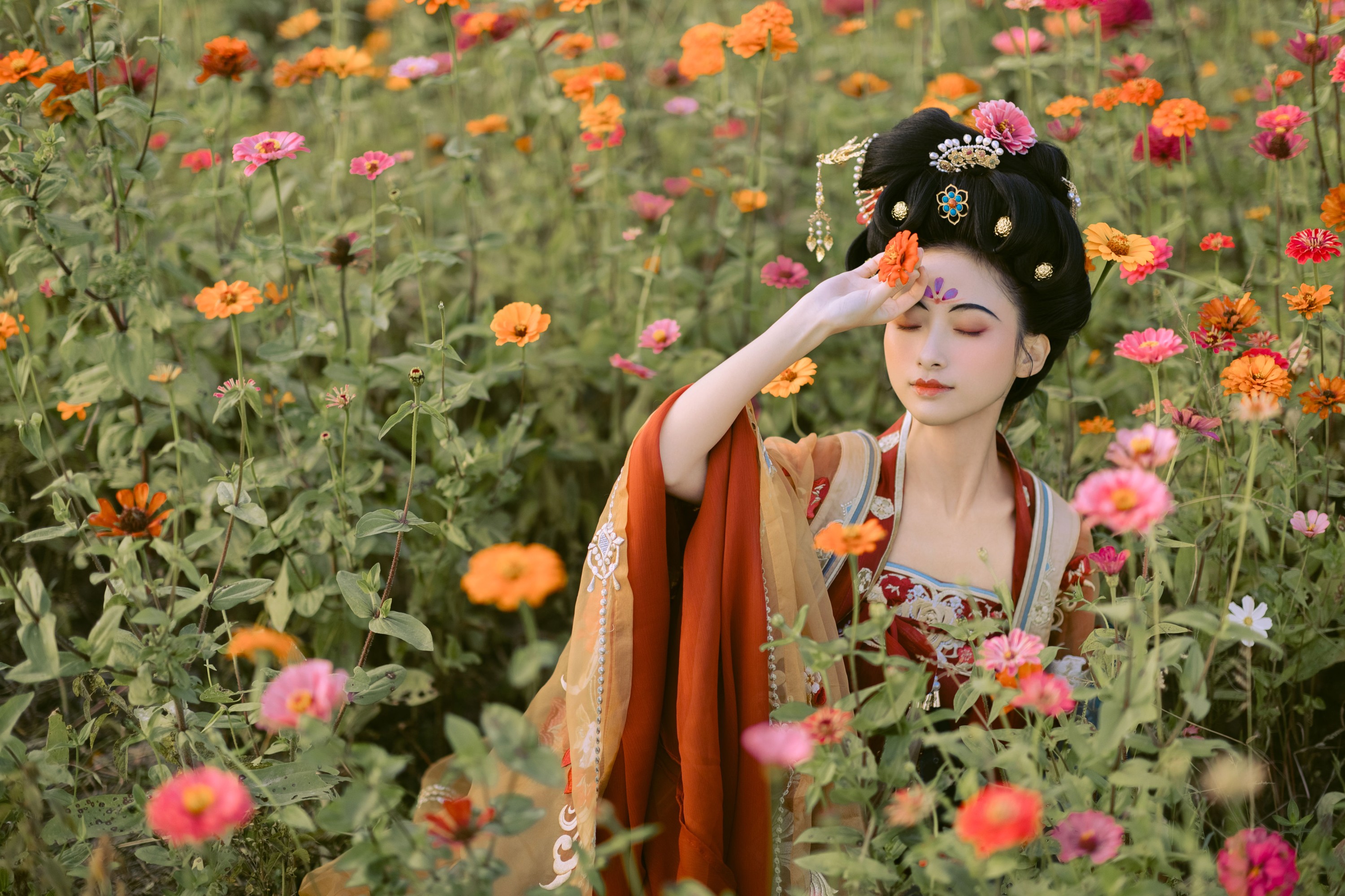 图片[5]-眸小妖 – 《花海》[44P]-COS写真在线网