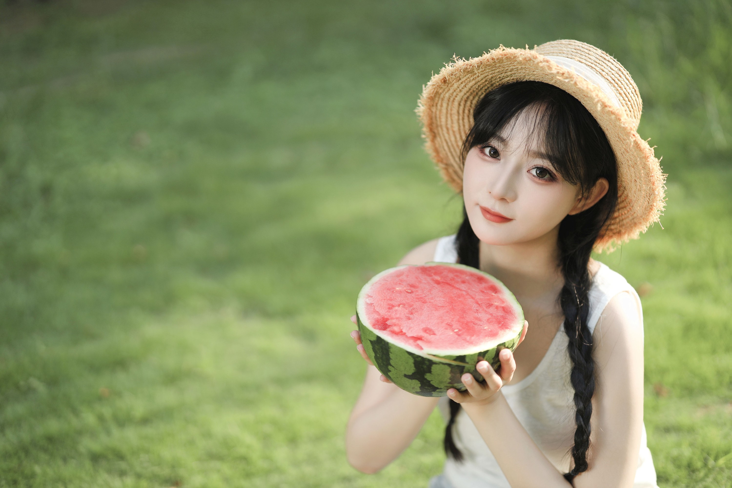图片[5]-我是小岁岁 – 《夏日西瓜》[22P]-COS写真在线网