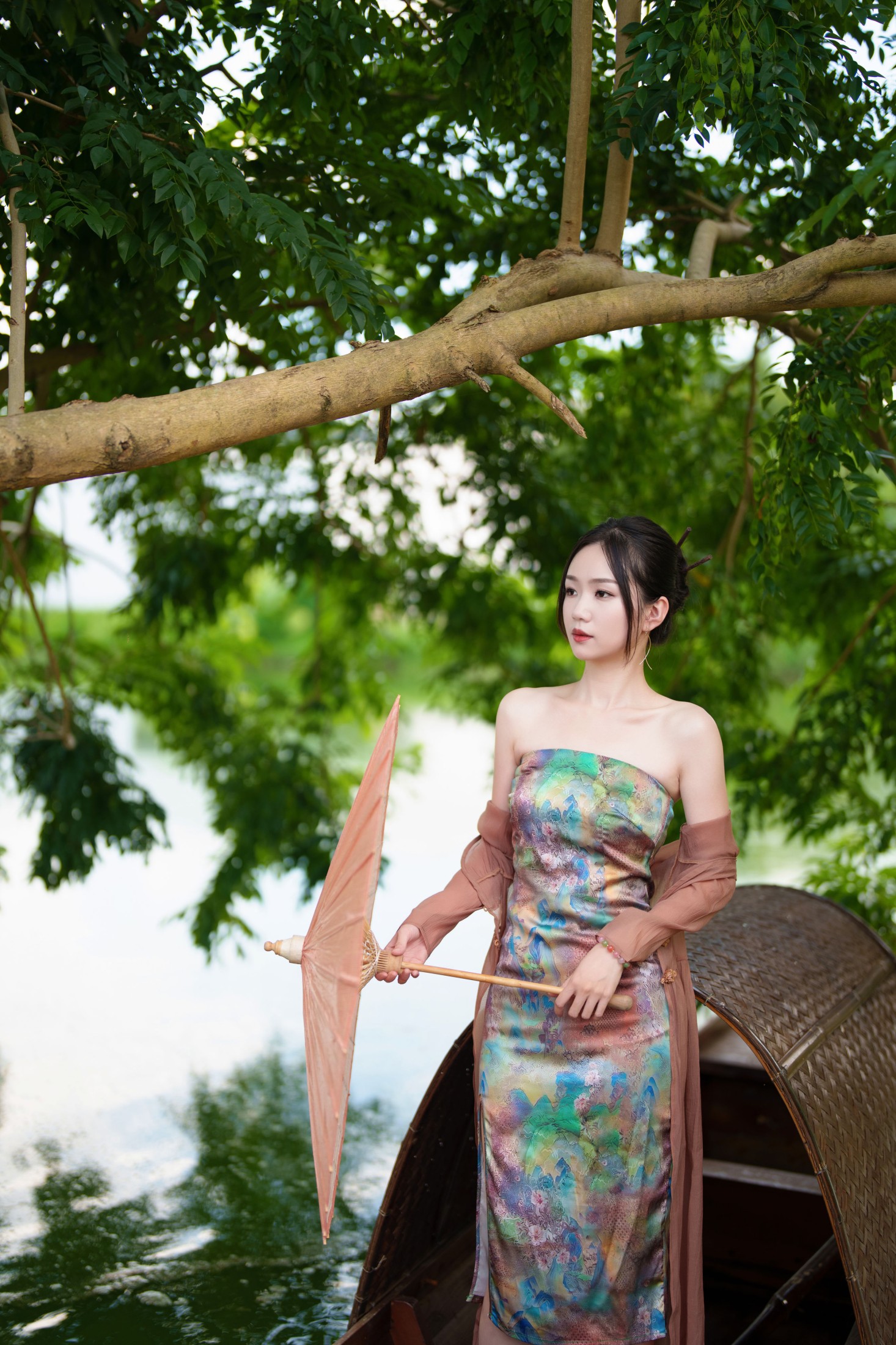 图片[4]-迪丽热鸭 – 《新中式写真》[25P]-COS写真在线网