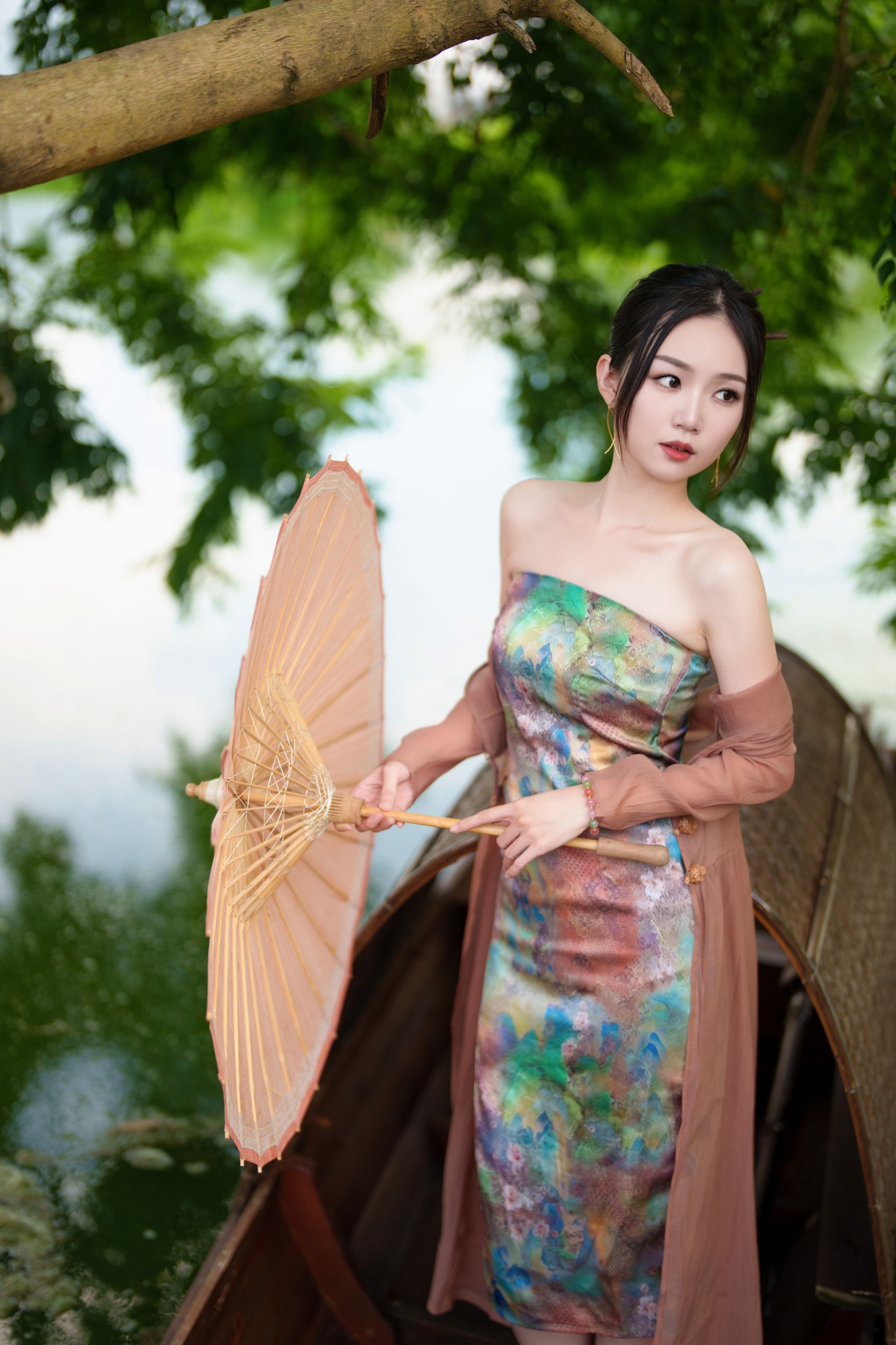 图片[5]-迪丽热鸭 – 《新中式写真》[25P]-COS写真在线网