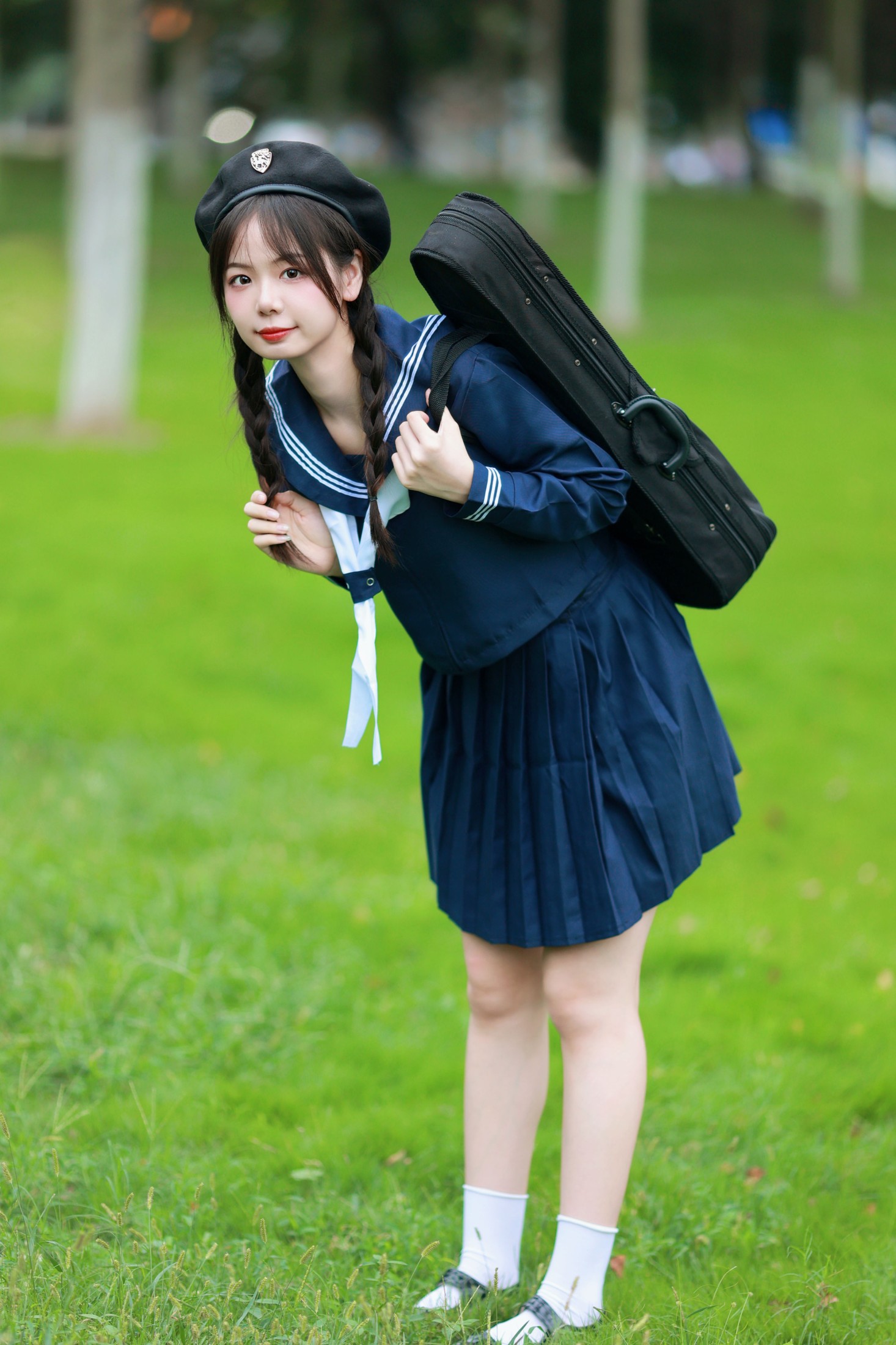 图片[5]-暮烟色CC – 《提琴少女》[29P]-COS写真在线网