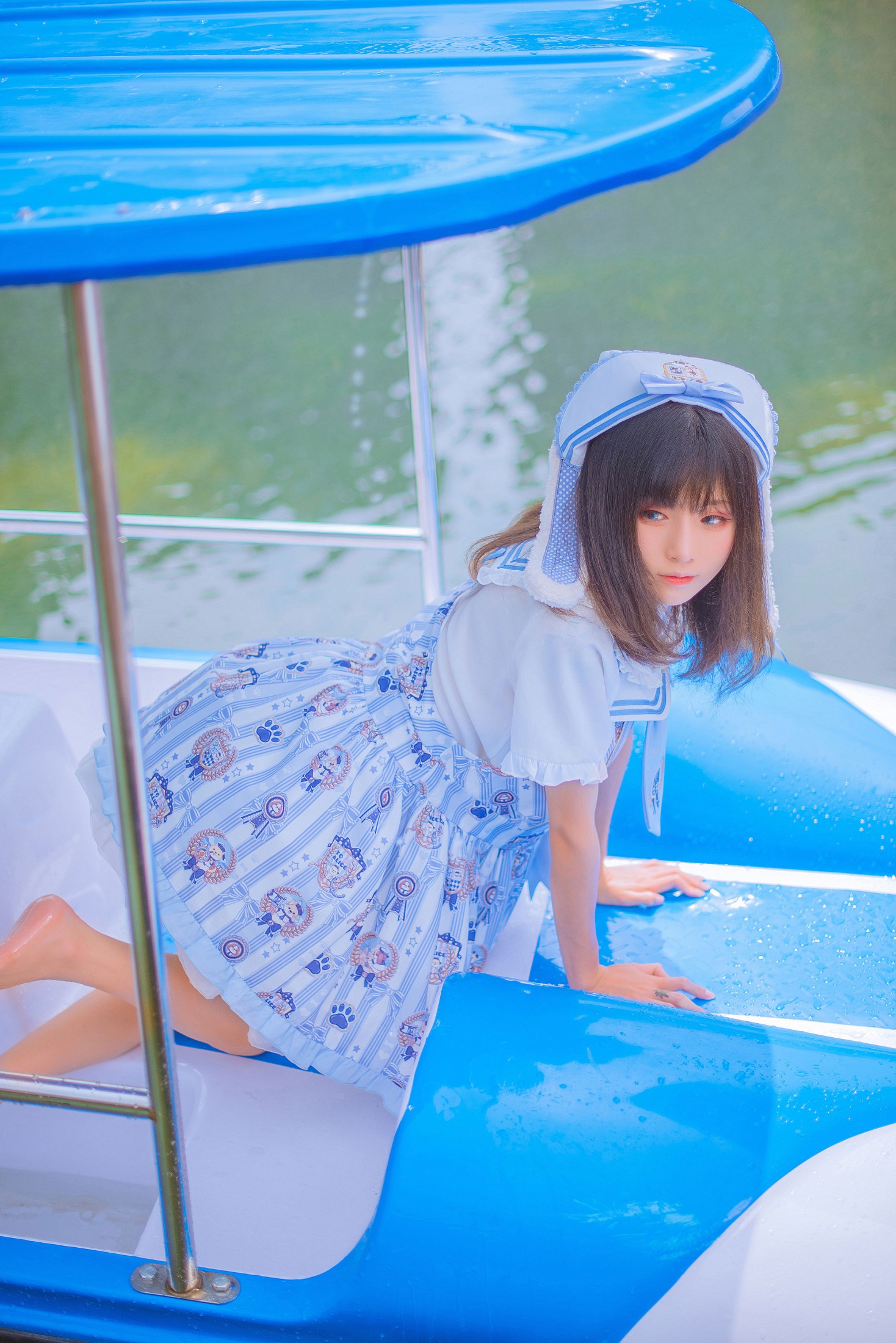 图片[4]-花京院腥鱼 – 《蓝色少女》[31P]-COS写真在线网