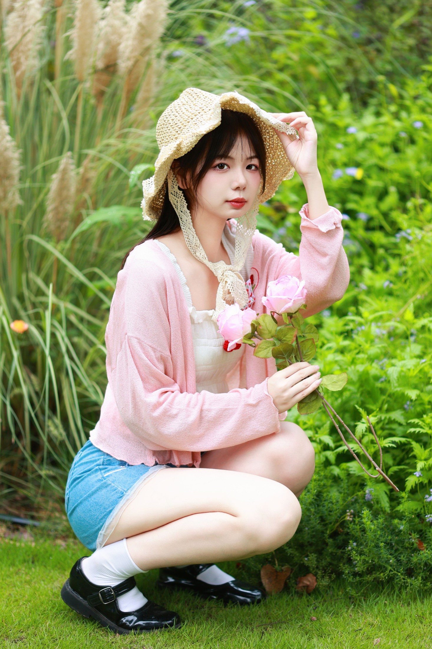 图片[5]-暮烟色CC – 《赏花时间》[39P]-COS写真在线网