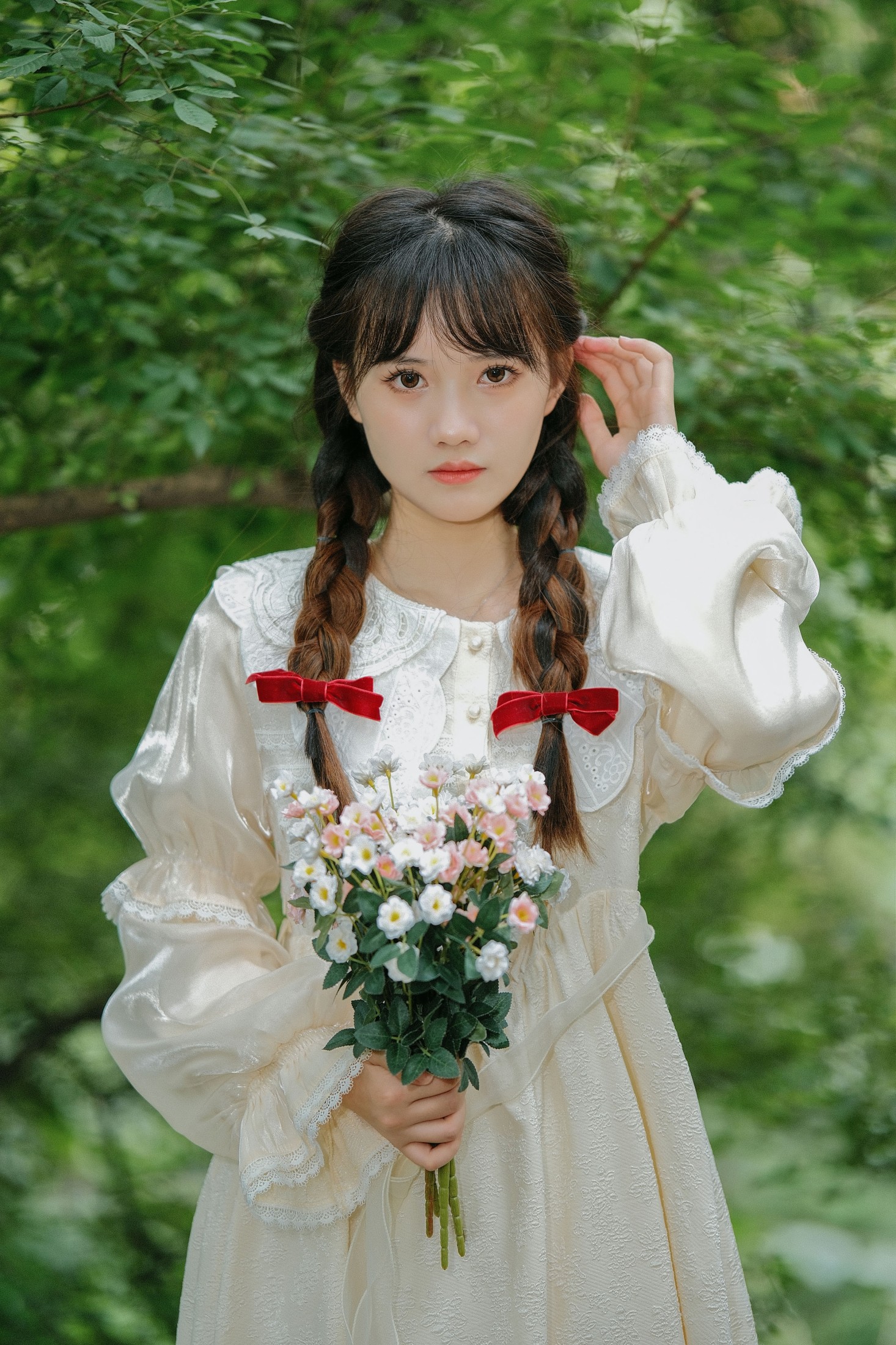 图片[4]-不许翘二郎腿 – 《山野间》[26P]-COS写真在线网