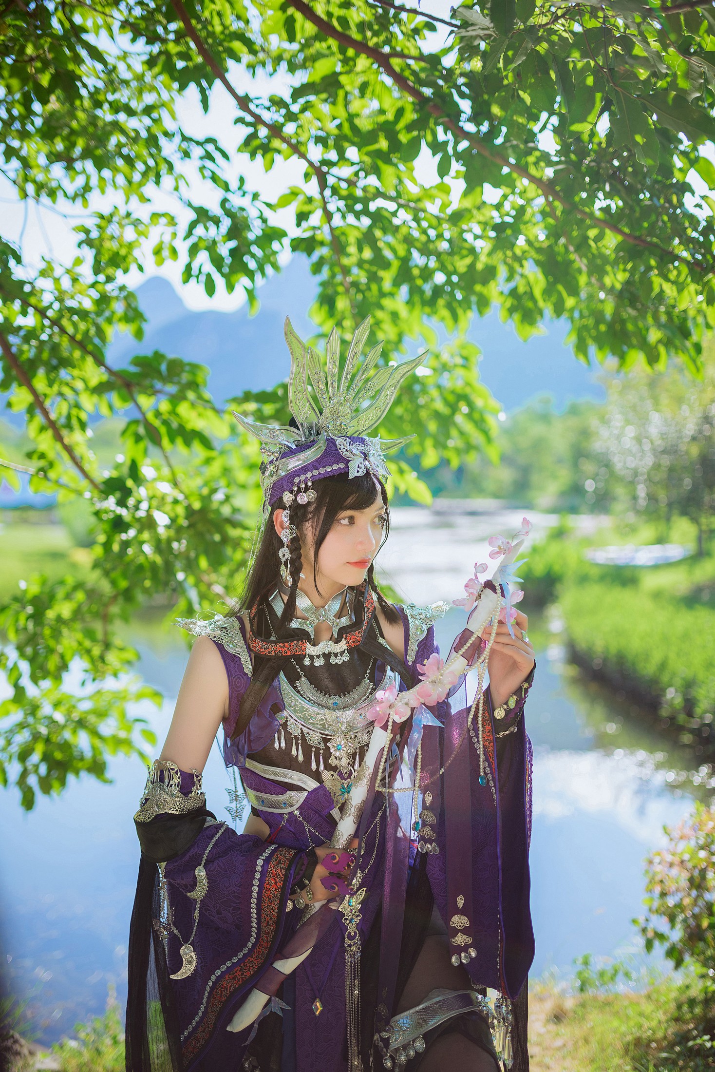 图片[3]-少冰甜筒 – 《苗域少女》[24P]-COS写真在线网