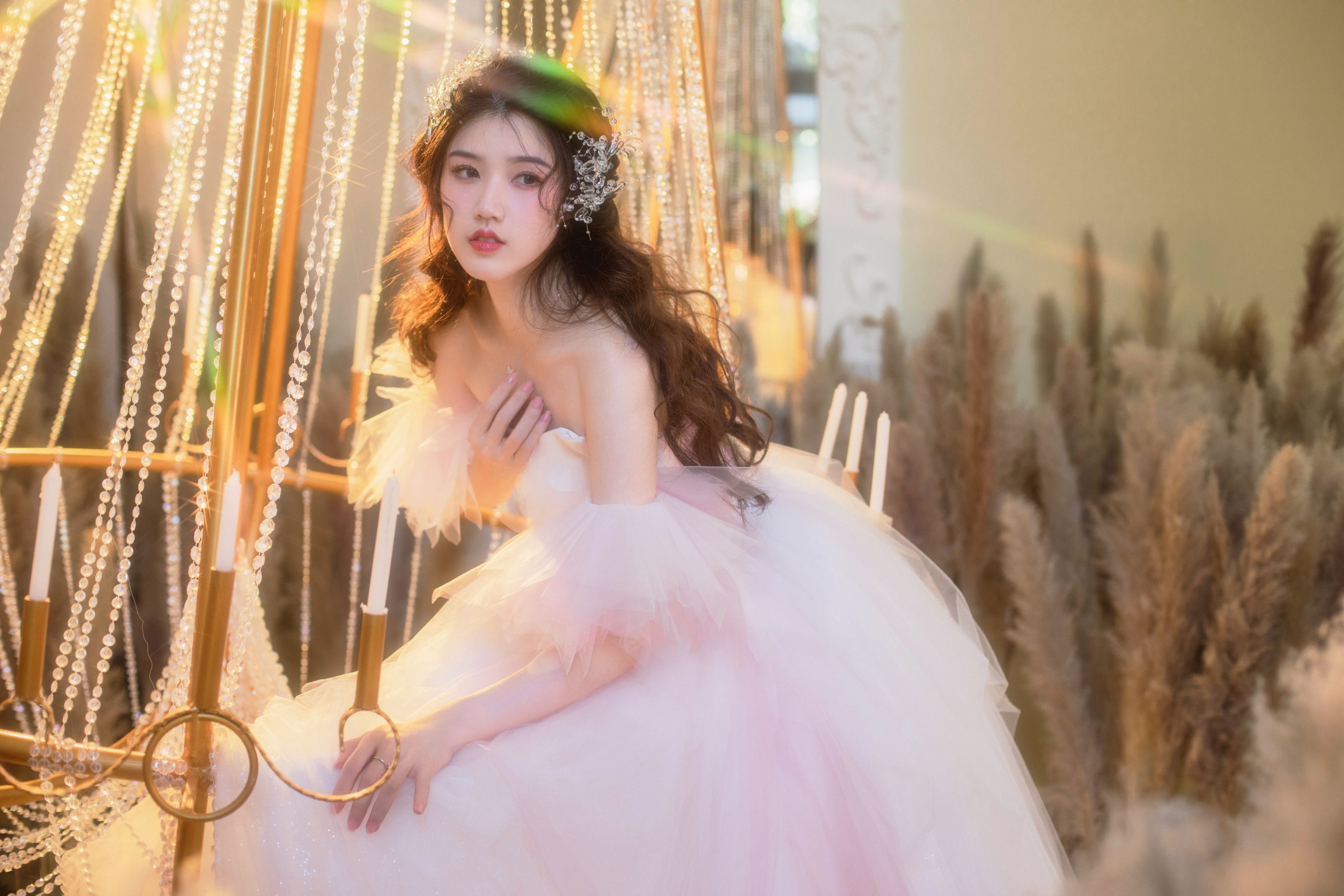 图片[3]-雨涵 – 《白色婚纱》[21P]-COS写真在线网