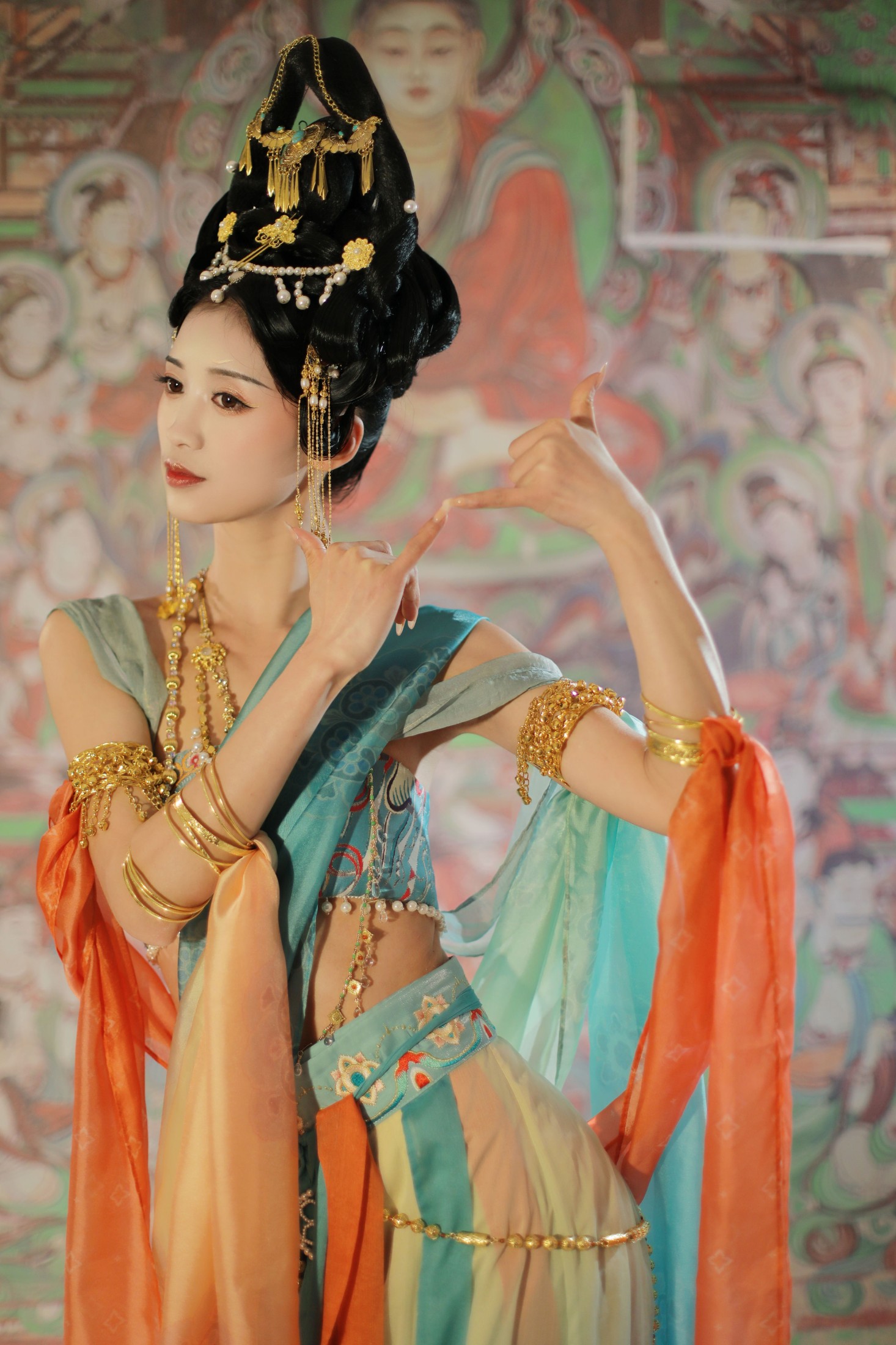 图片[6]-吉祥祥 – 《敦煌飞天》[21P]-COS写真在线网