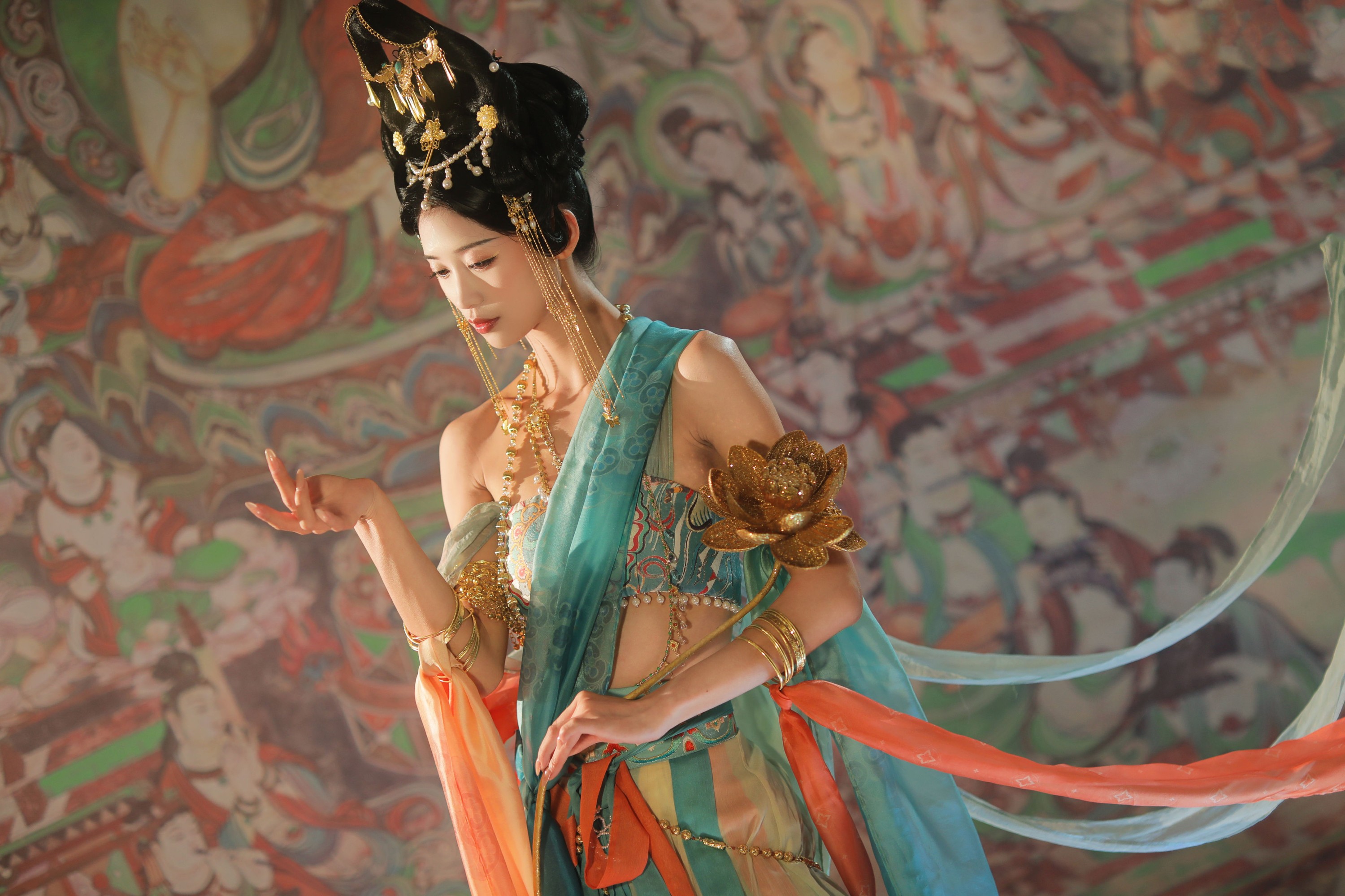 图片[3]-吉祥祥 – 《敦煌飞天》[21P]-COS写真在线网