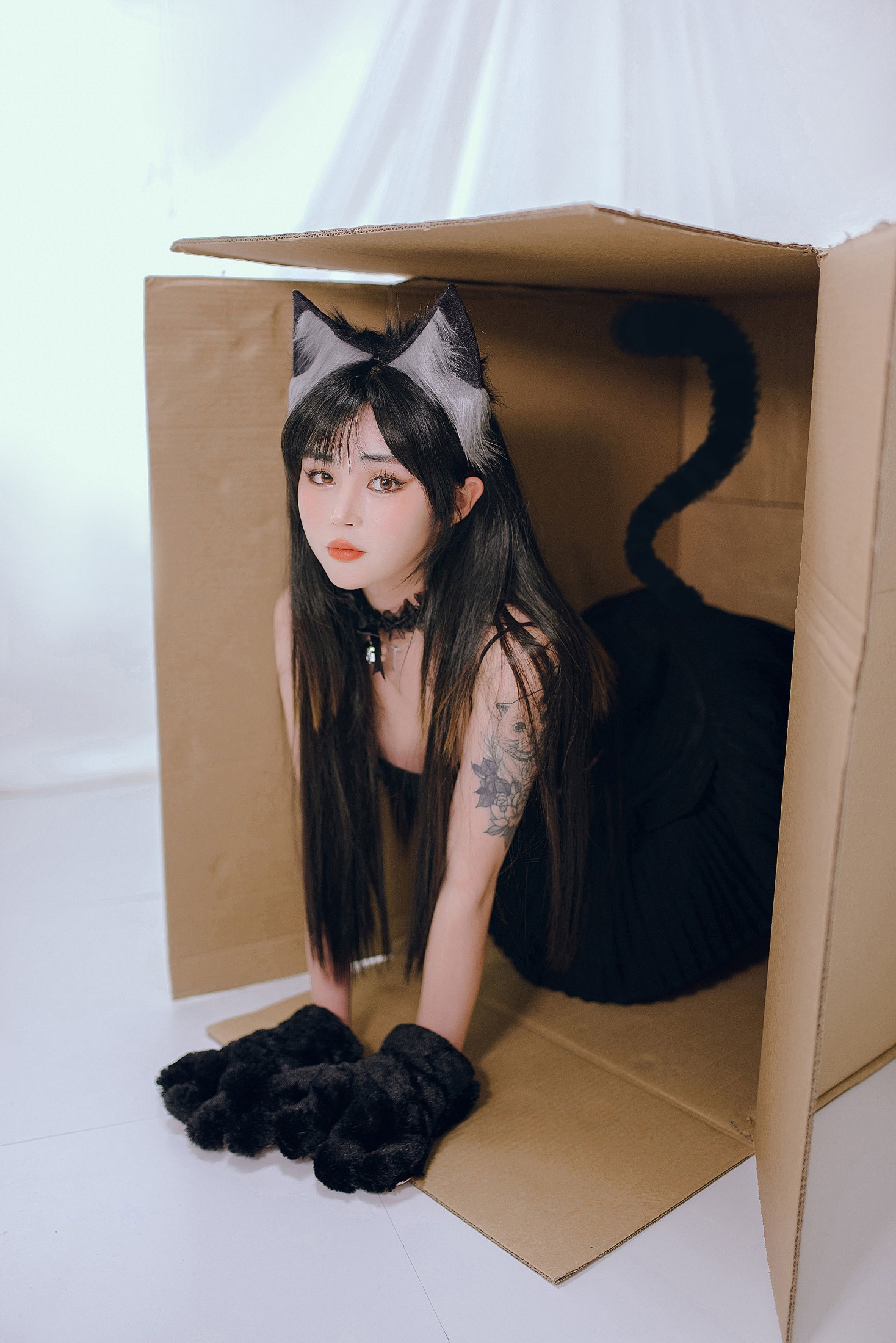 图片[4]-呉所谓 – 《小黑猫》[27P]-COS写真在线网