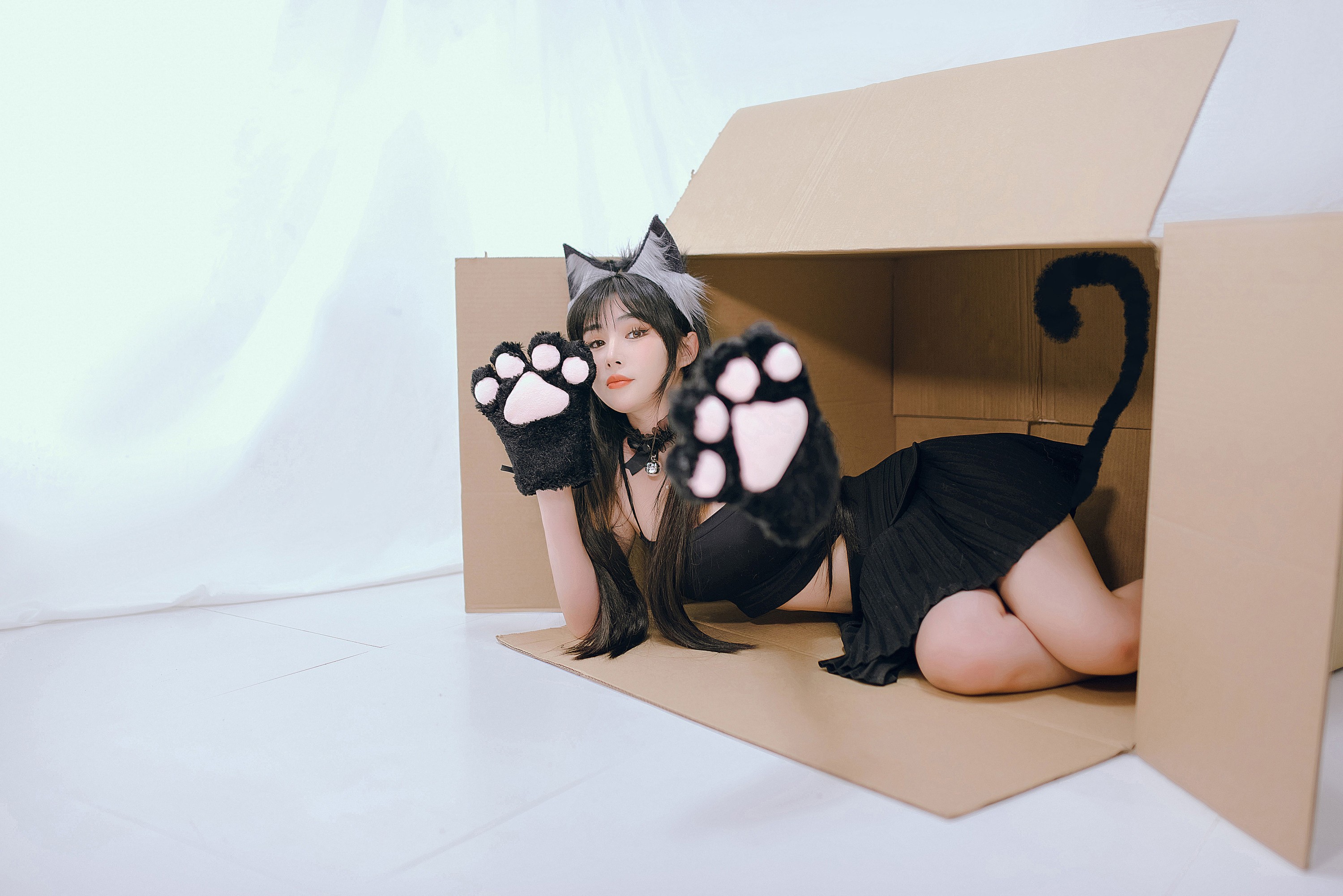图片[6]-呉所谓 – 《小黑猫》[27P]-COS写真在线网