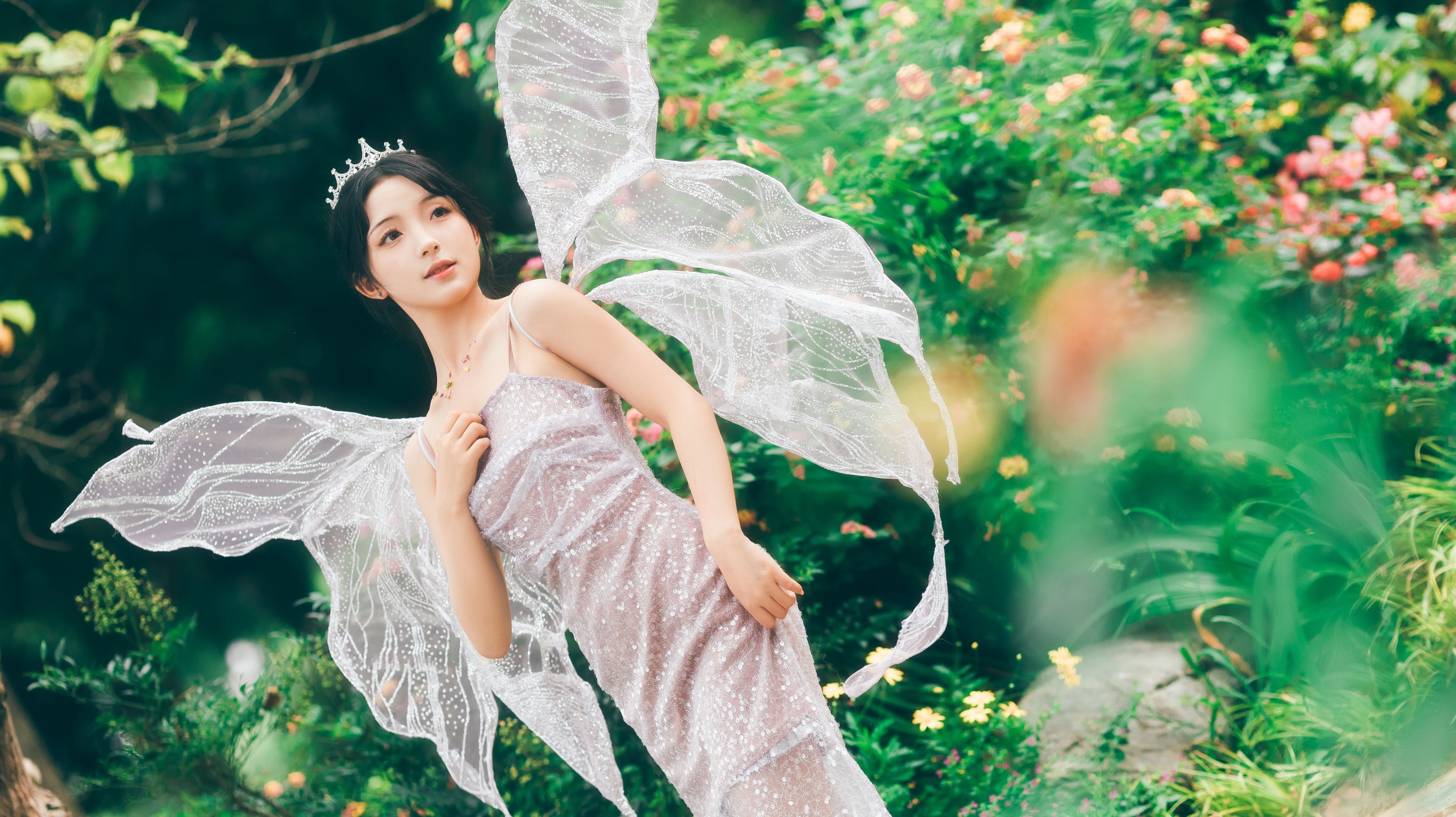 图片[4]-抿嘴小墨轩 – 《种下花，收获梦》[28P]-COS写真在线网