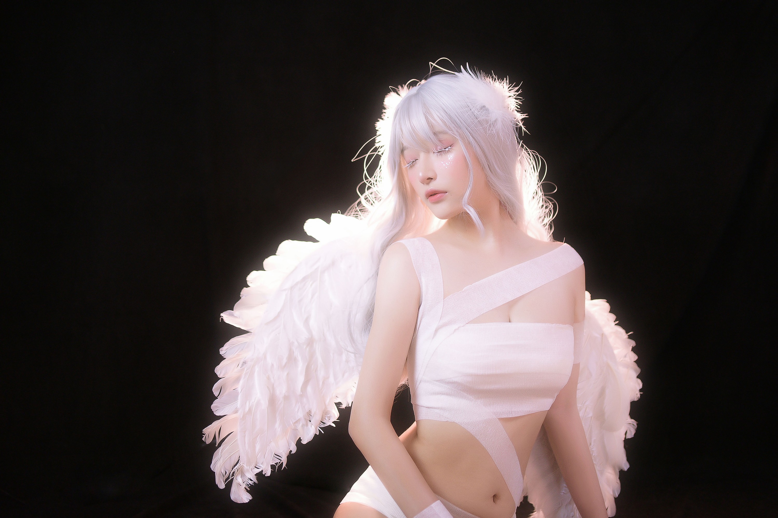 图片[4]-希希呐 – 《天使之躯》[29P]-COS写真在线网