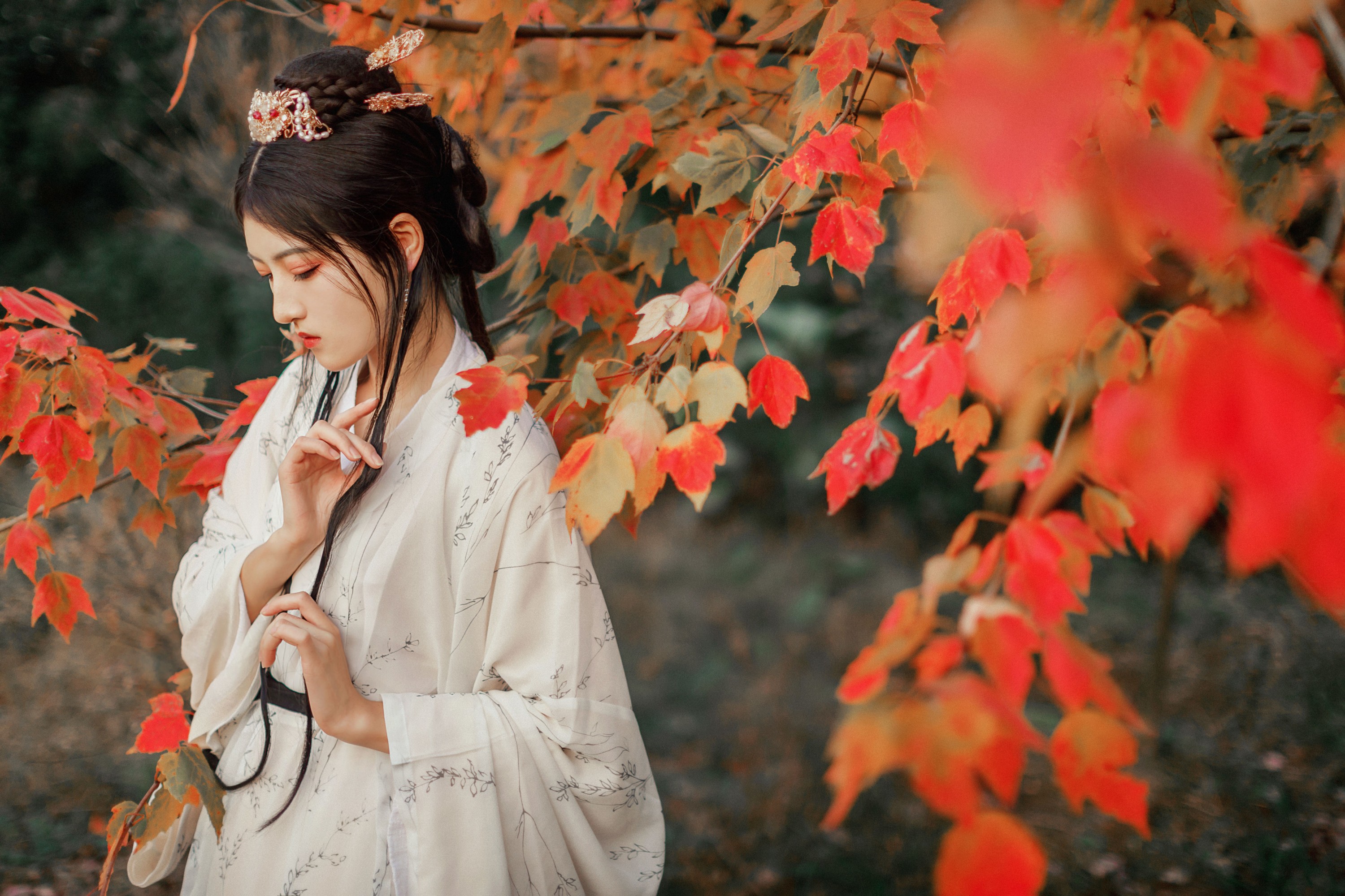 图片[3]-当初叫人家小田田 – 《红叶为霜》[23P]-COS写真在线网