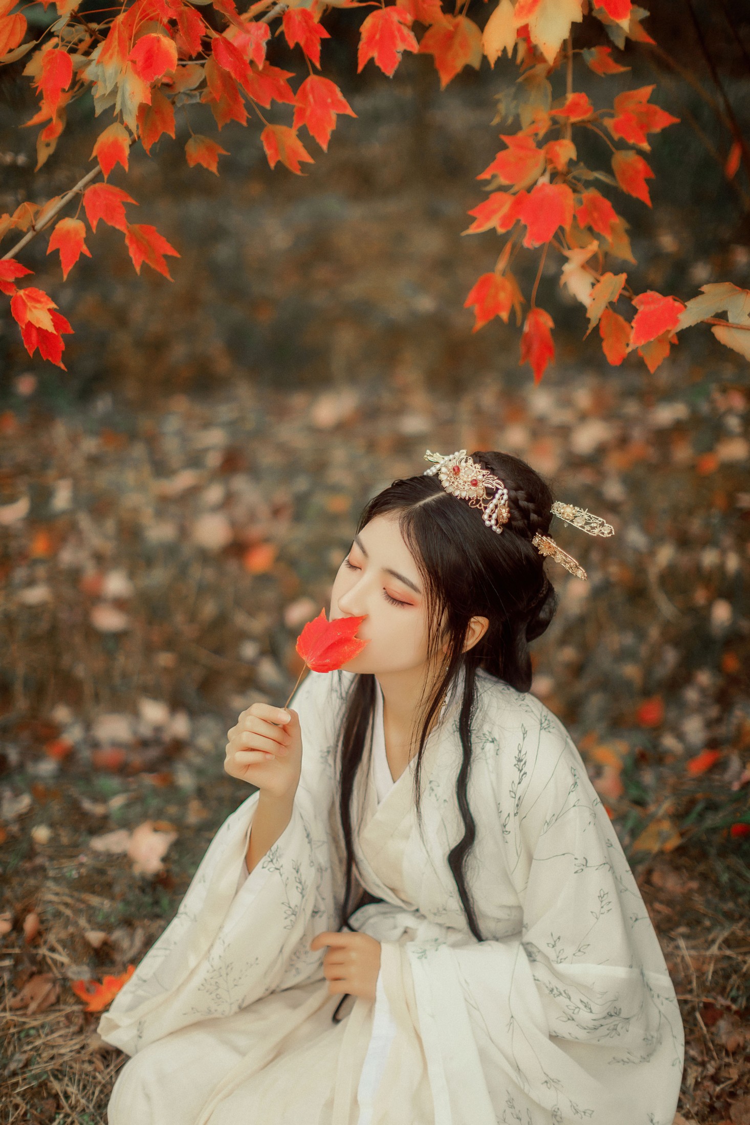 图片[4]-当初叫人家小田田 – 《红叶为霜》[23P]-COS写真在线网