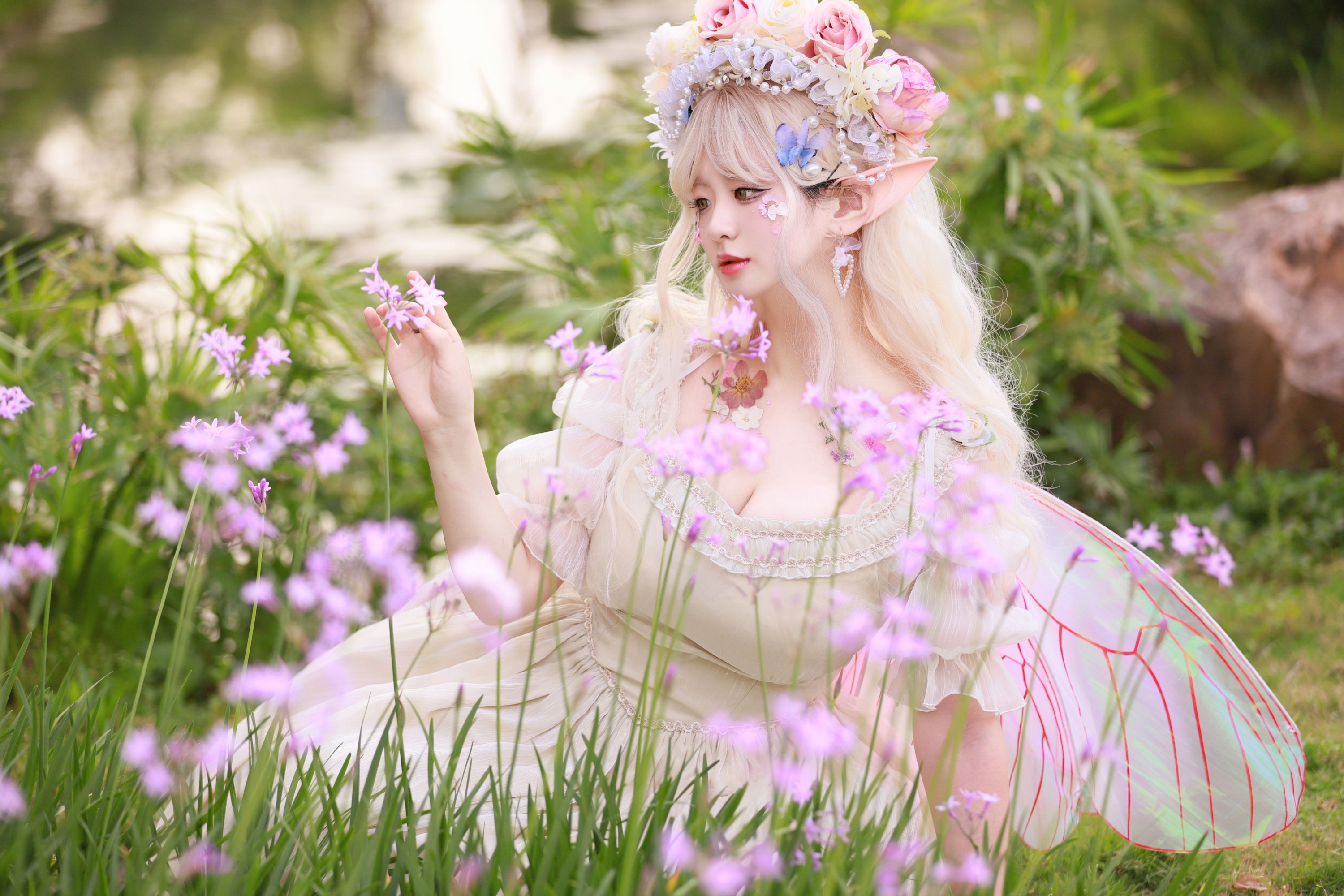 图片[4]-不可爱的禾禾喵 – 《白精灵》[22P]-COS写真在线网