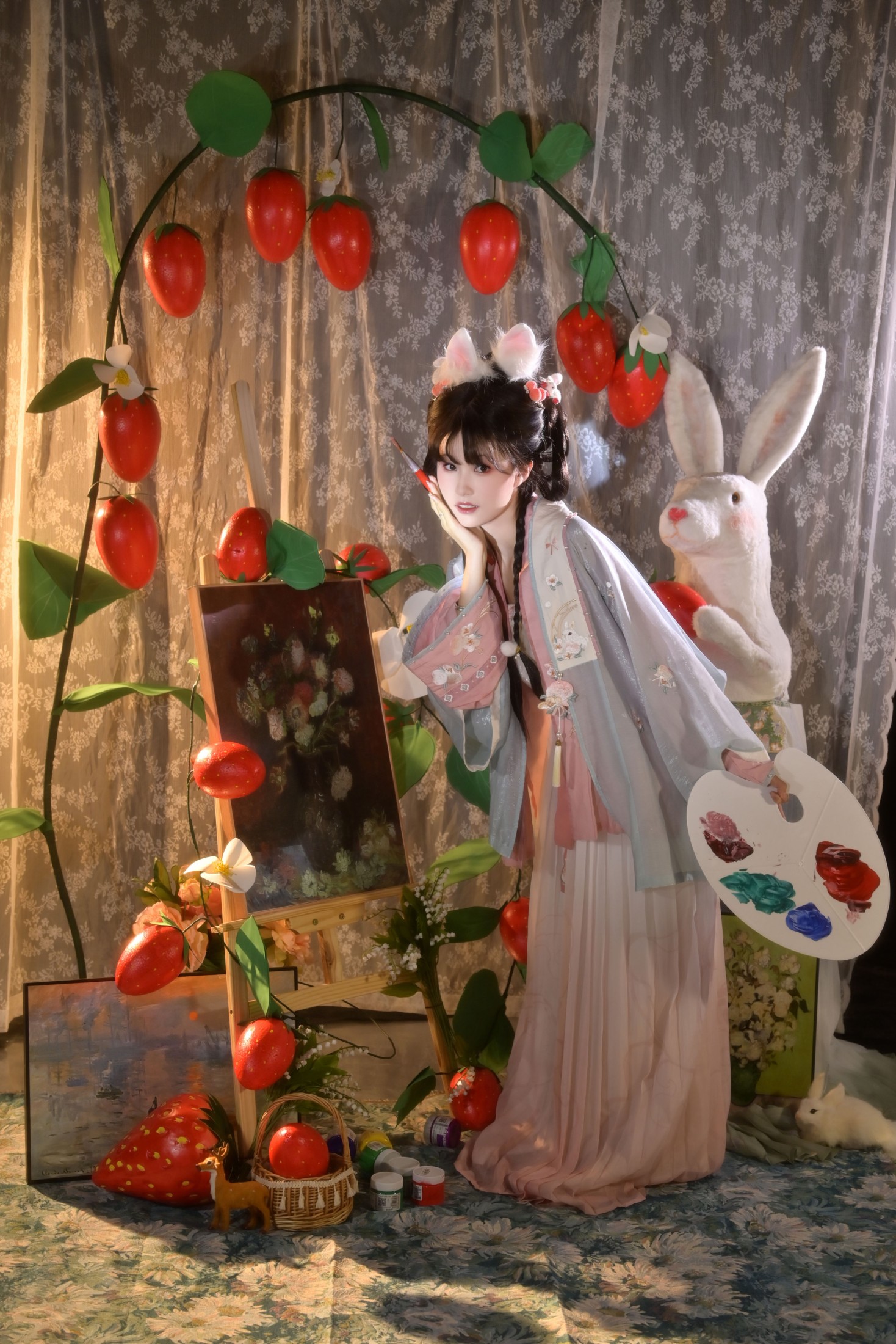 图片[5]-蛋糕杀手 – 《兔子小画家》[26P]-COS写真在线网