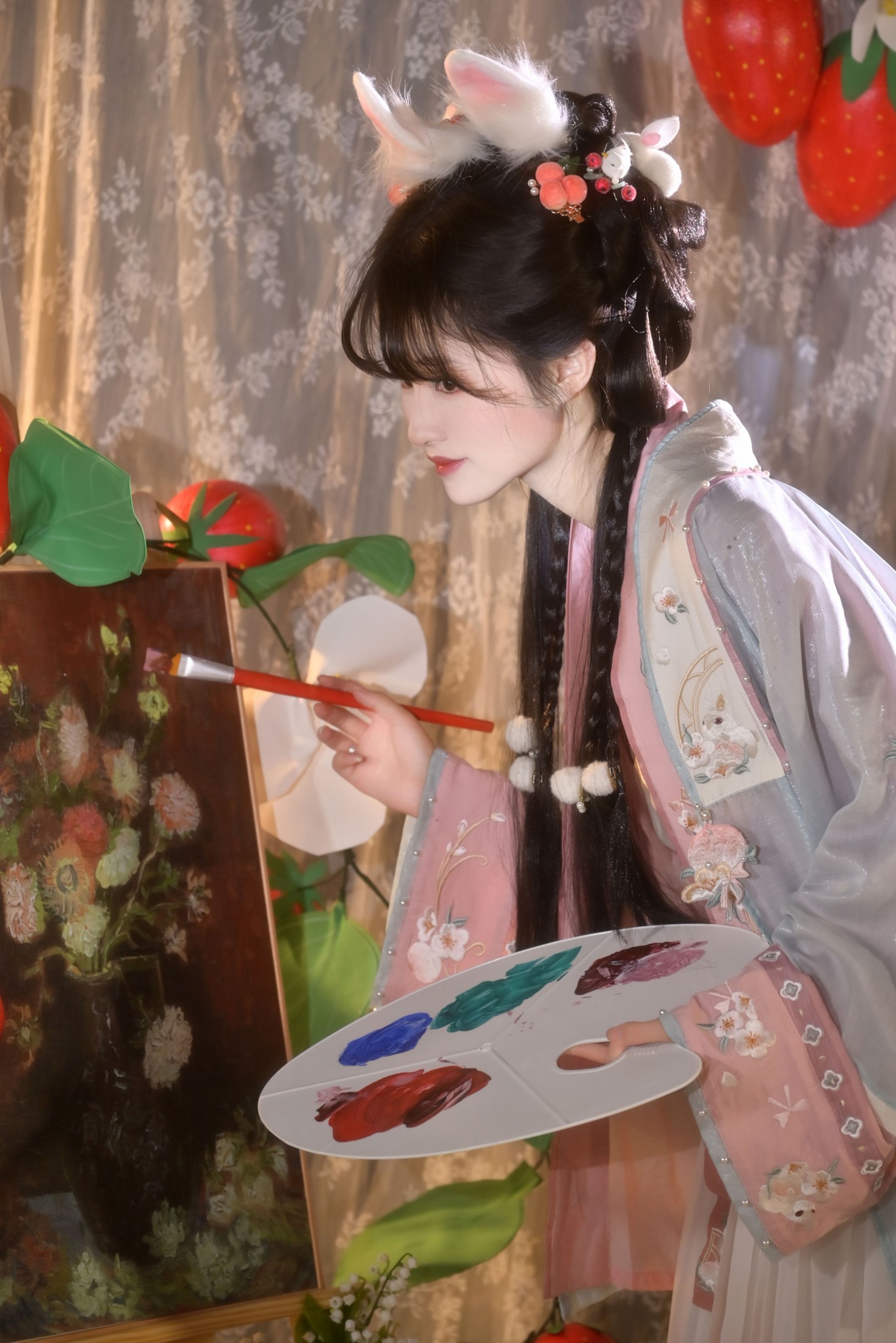 图片[4]-蛋糕杀手 – 《兔子小画家》[26P]-COS写真在线网