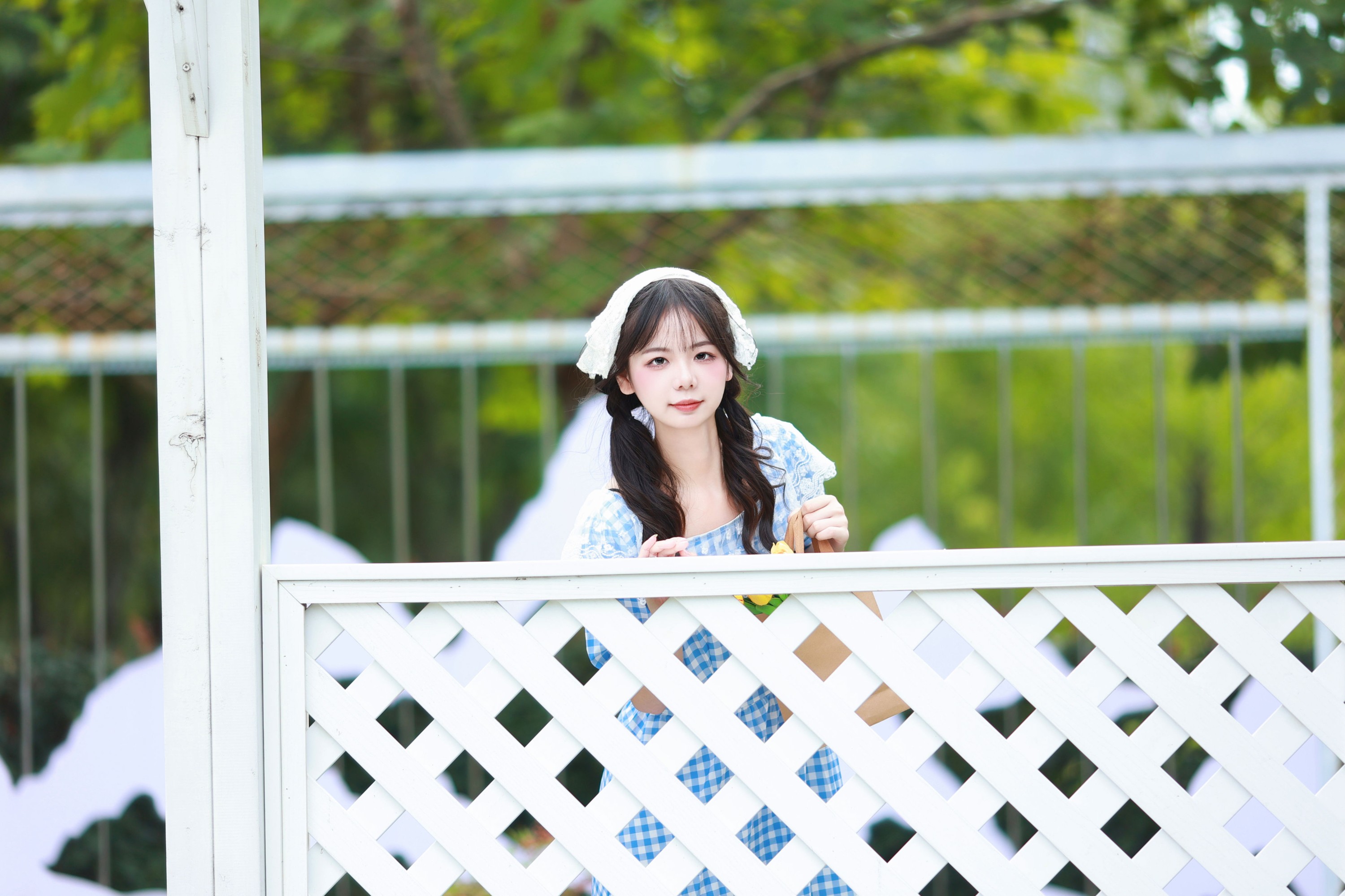 图片[4]-暮烟色CC – 《蓝裙子少女》[30P]-COS写真在线网