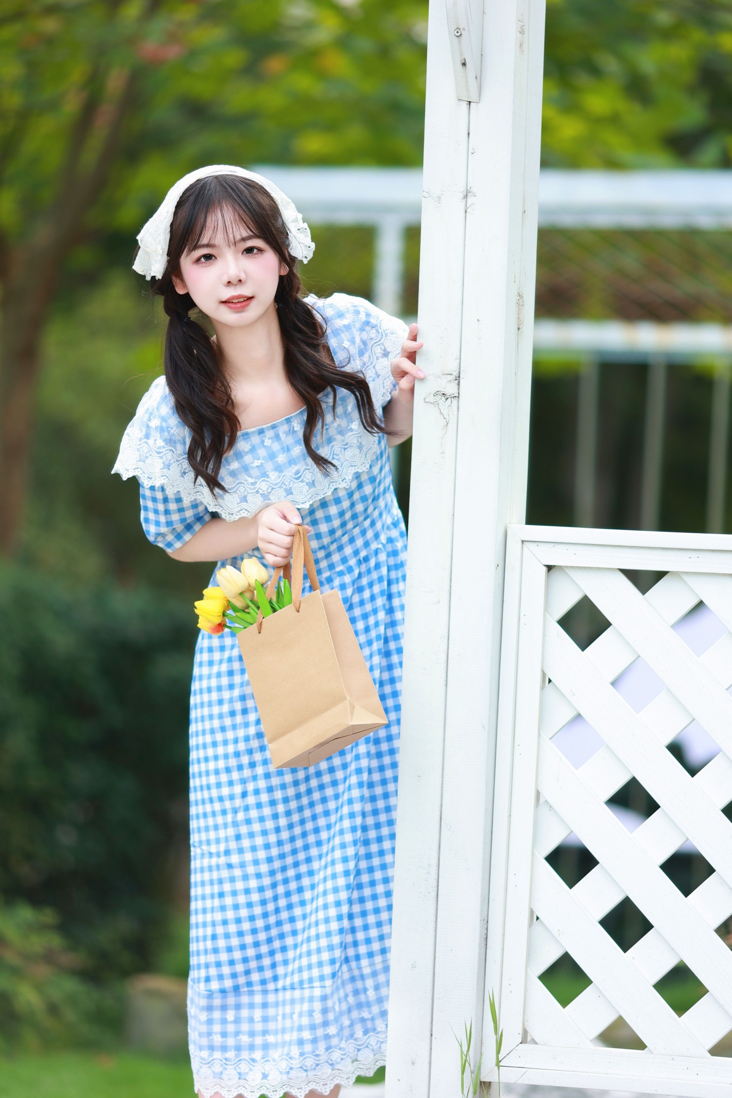 图片[3]-暮烟色CC – 《蓝裙子少女》[30P]-COS写真在线网