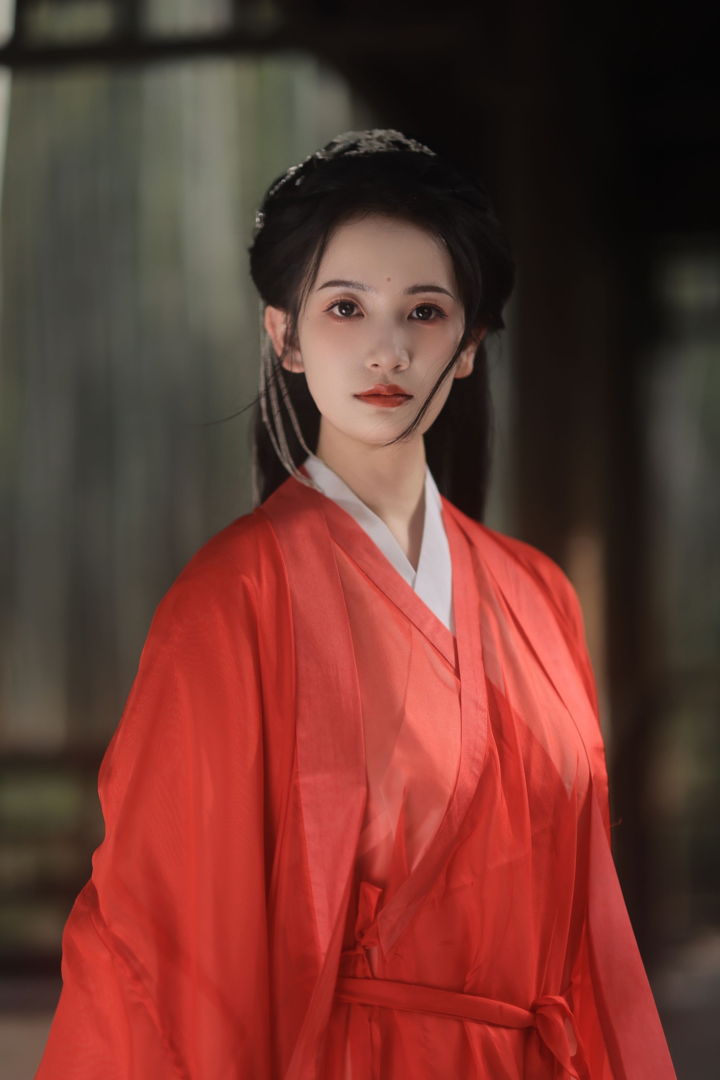 图片[4]-言小七 – 《红衣女子》[29P]-COS写真在线网