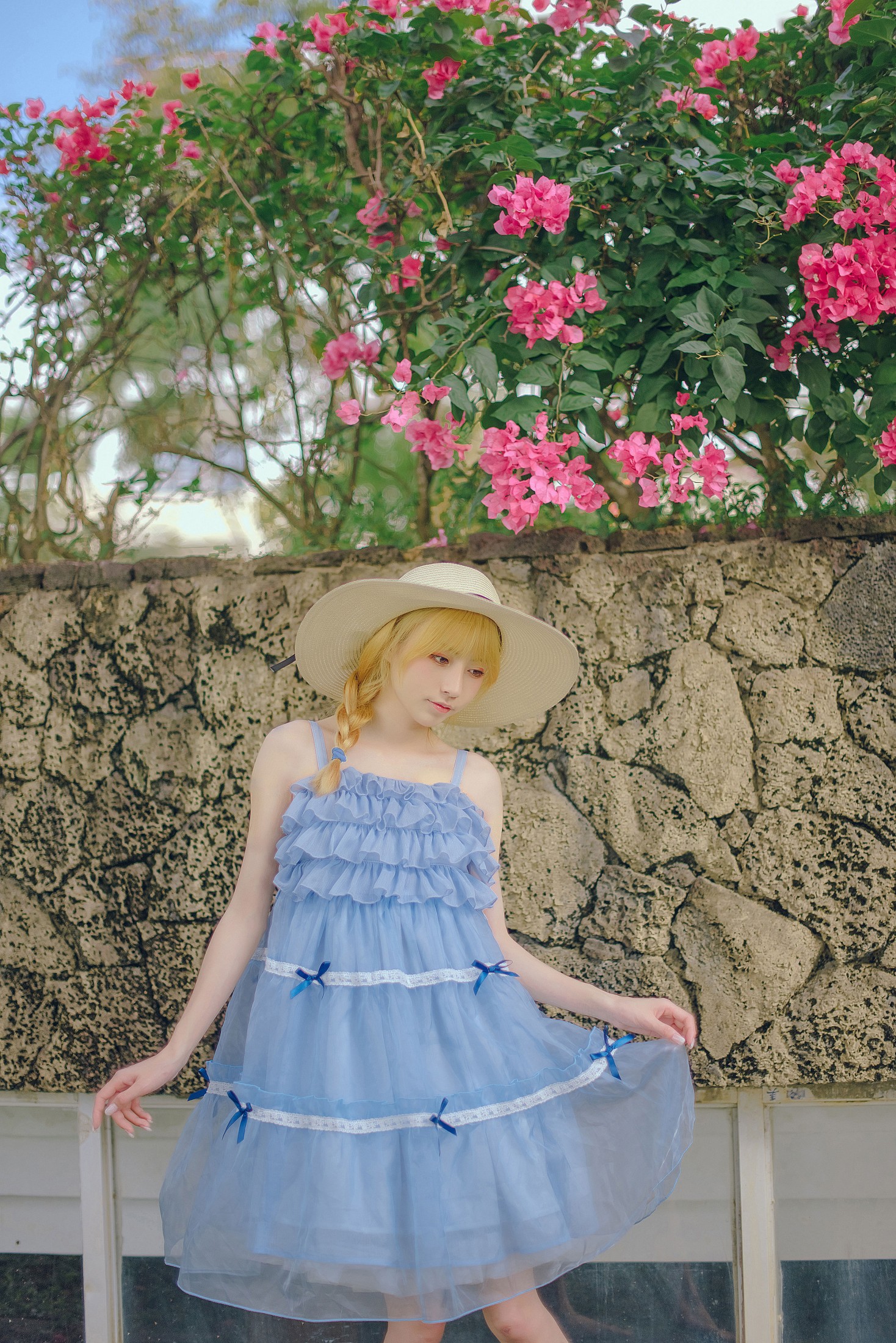 图片[4]-花京院腥鱼 – 《淡蓝色的裙摆》[24P]-COS写真在线网