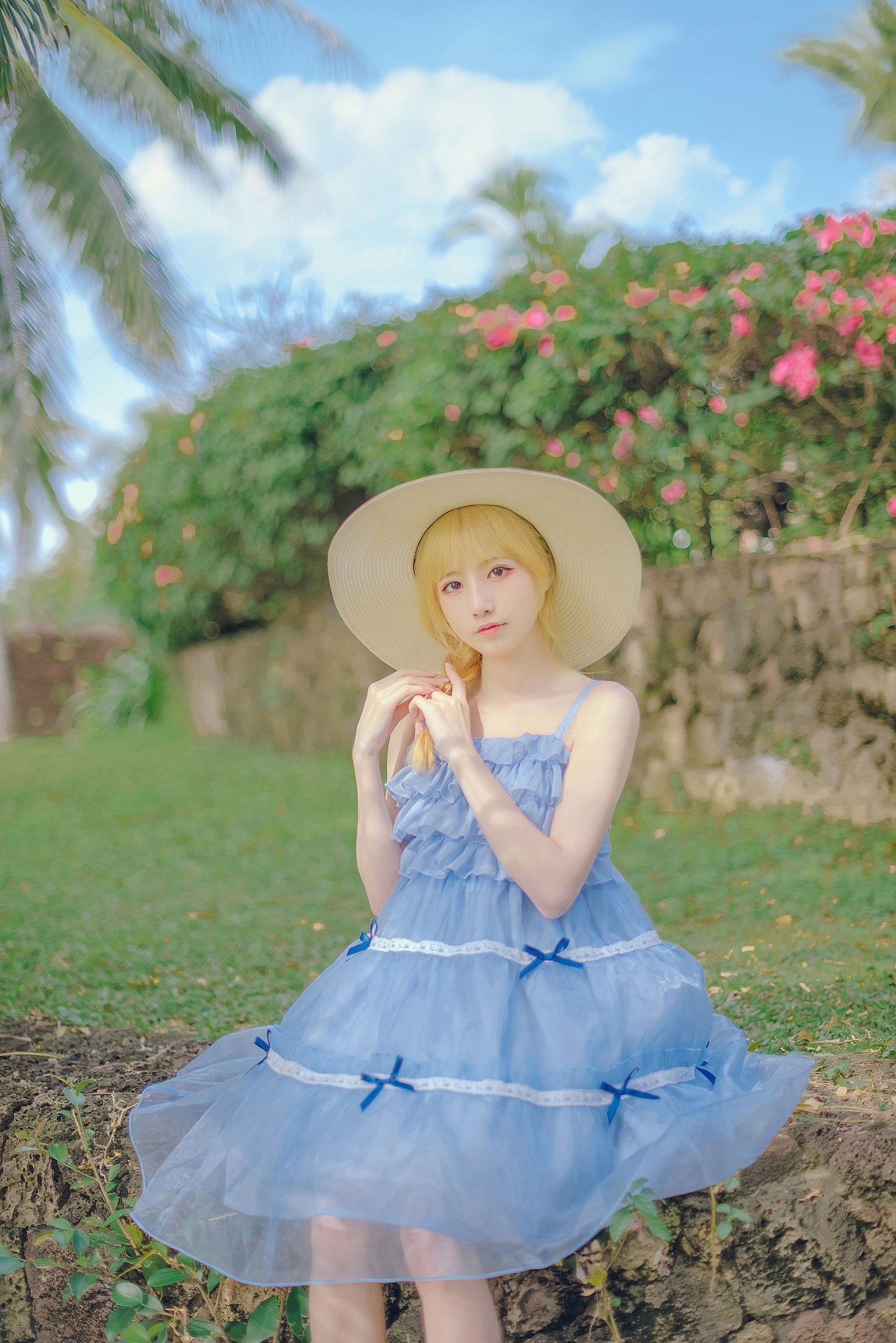 图片[6]-花京院腥鱼 – 《淡蓝色的裙摆》[24P]-COS写真在线网