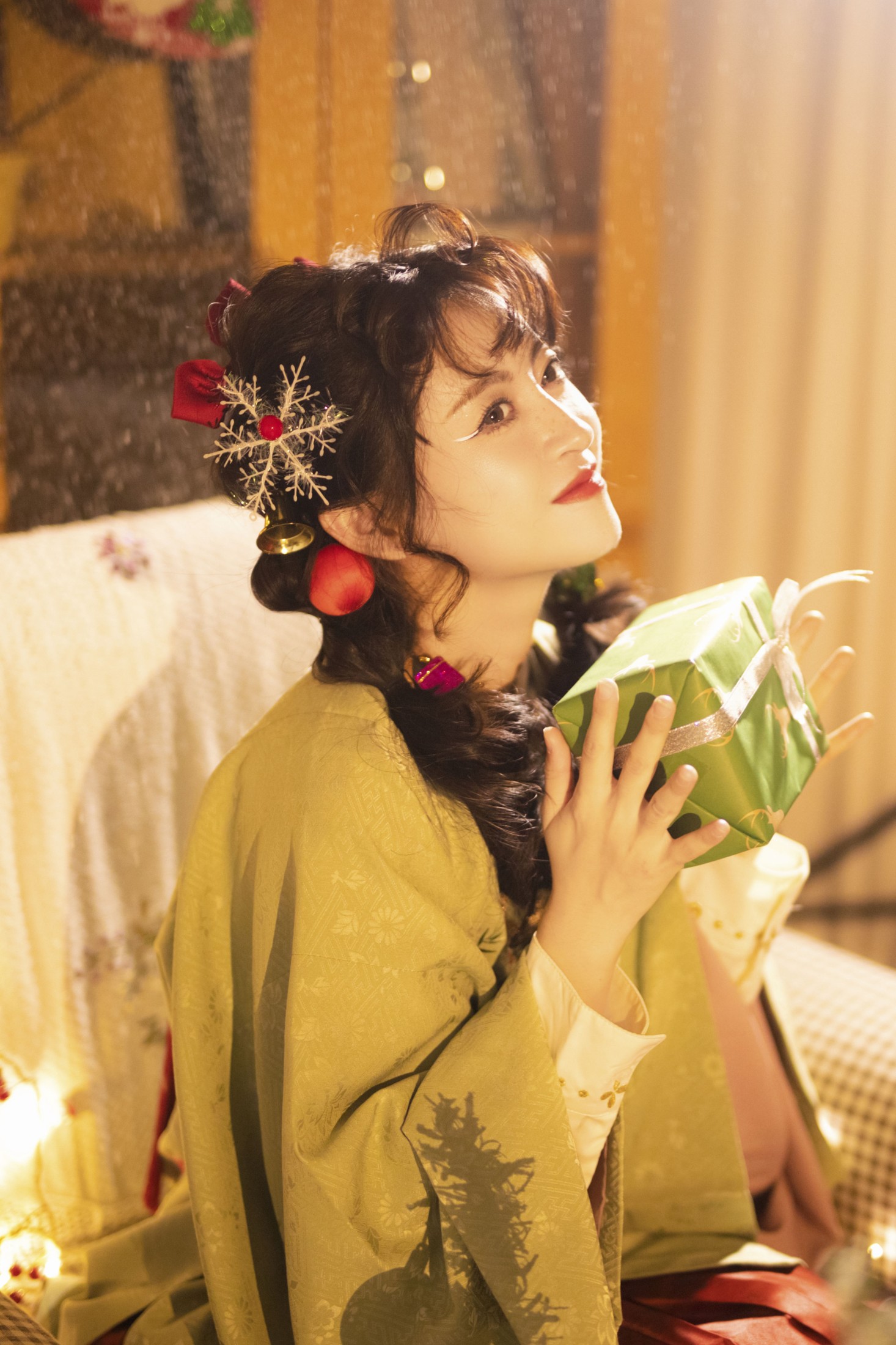图片[6]-壹萱- – 《汉洋折中圣诞照》[22P]-COS写真在线网