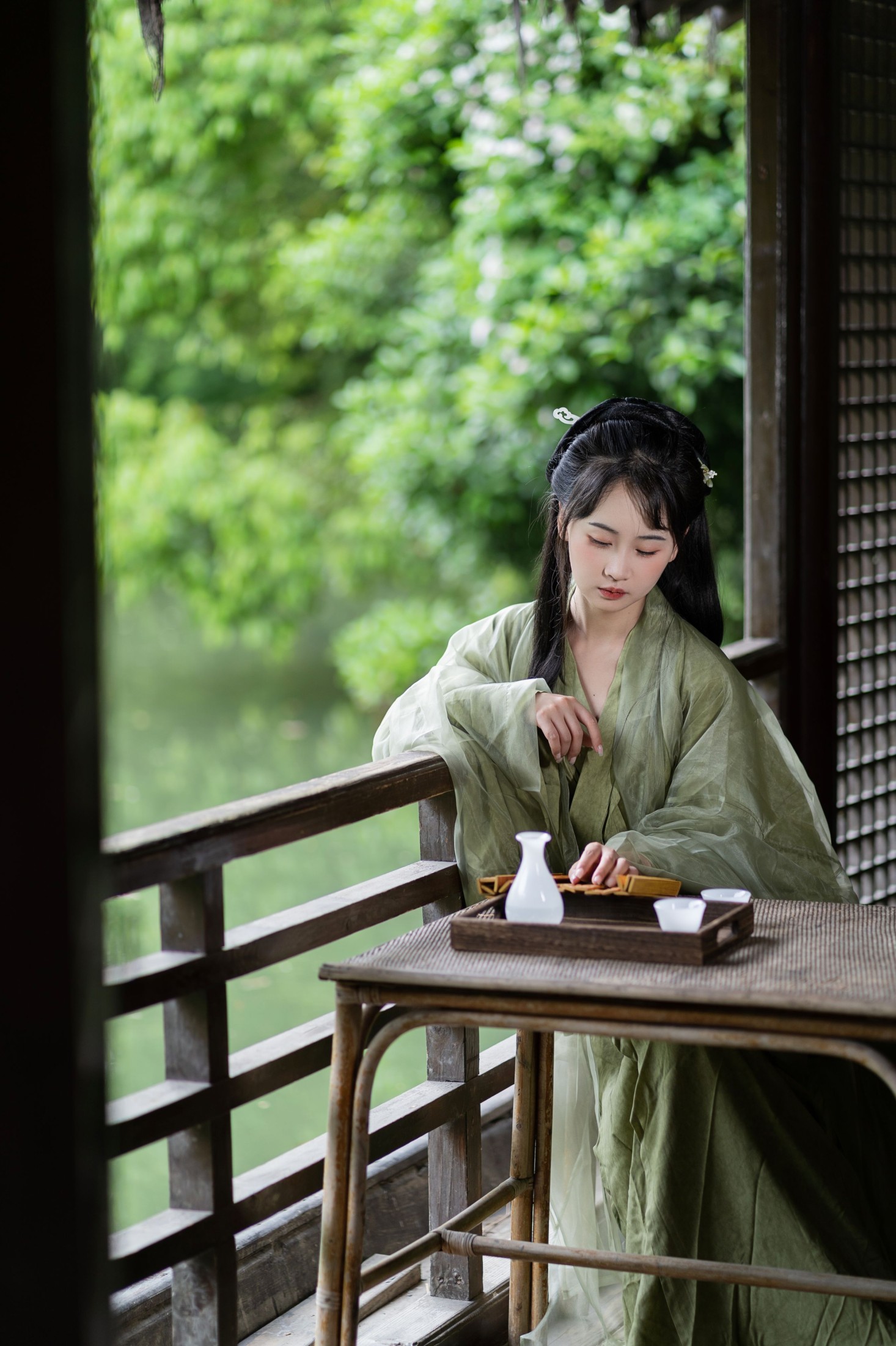 图片[6]-湫一只岁岁 – 《青衫烟雨客》[28P]-COS写真在线网