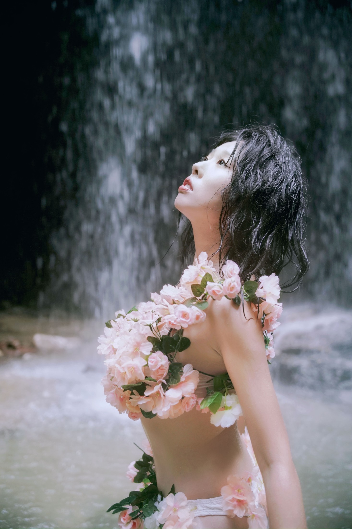 图片[6]-摇一瑶 – 《桃花源飞瀑仙女》[22P]-COS写真在线网