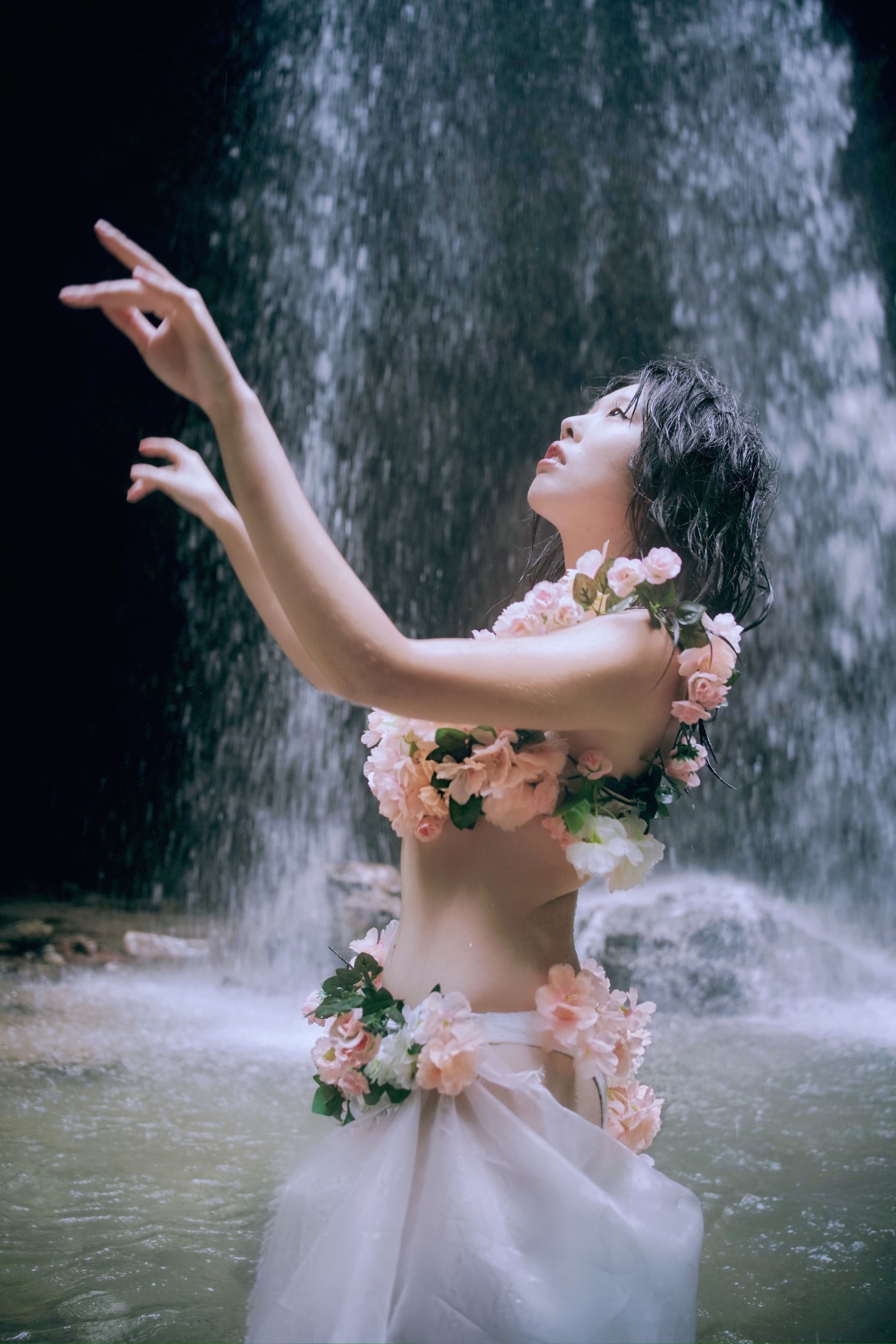 图片[4]-摇一瑶 – 《桃花源飞瀑仙女》[22P]-COS写真在线网
