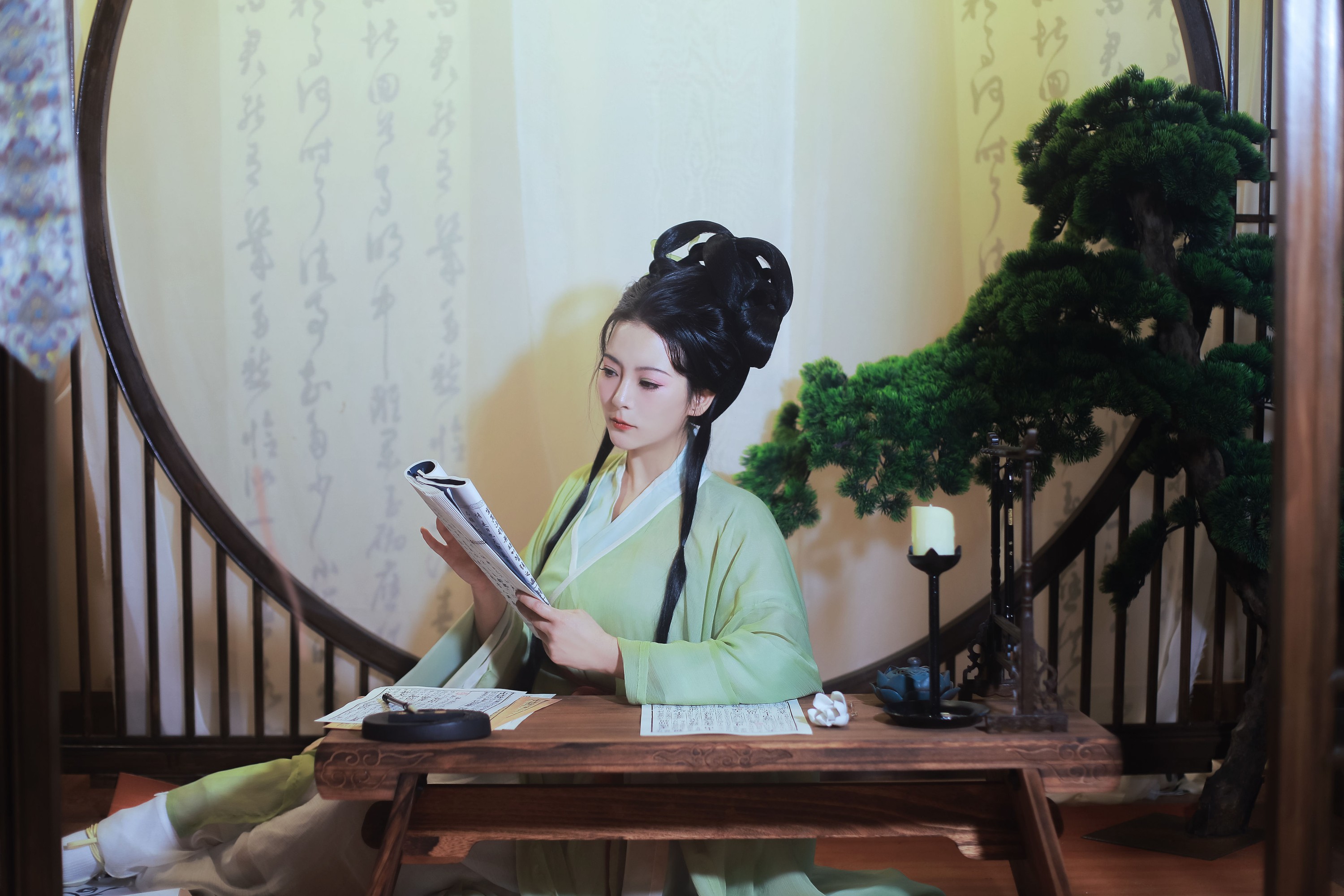 图片[4]-猫子子 – 《关山酒》[21P]-COS写真在线网