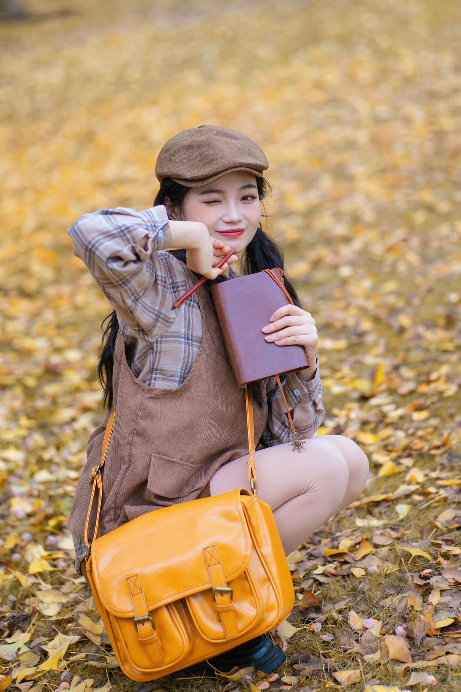 图片[6]-小欧O – 《银杏知秋》[22P]-COS写真在线网