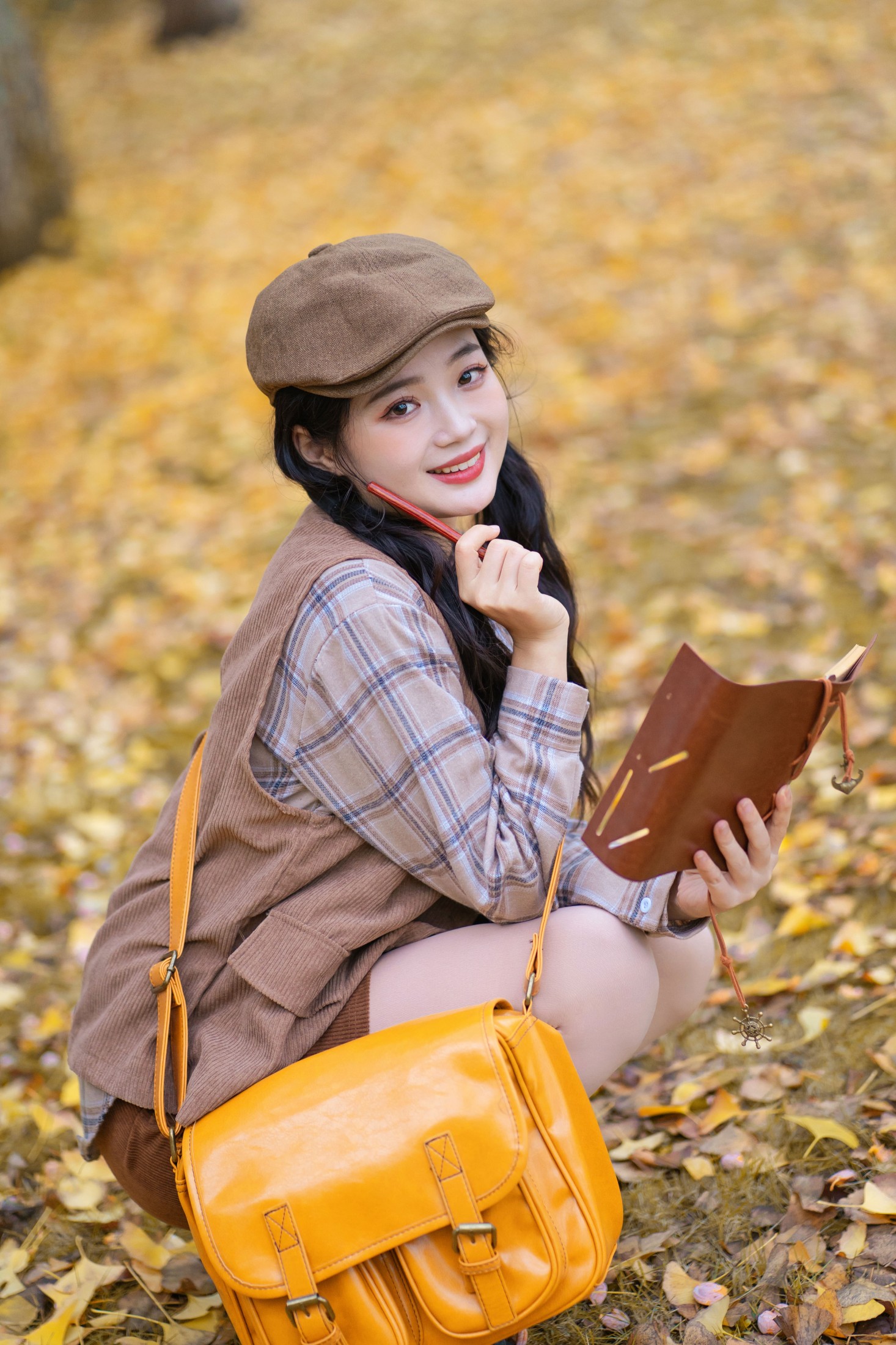 图片[4]-小欧O – 《银杏知秋》[22P]-COS写真在线网