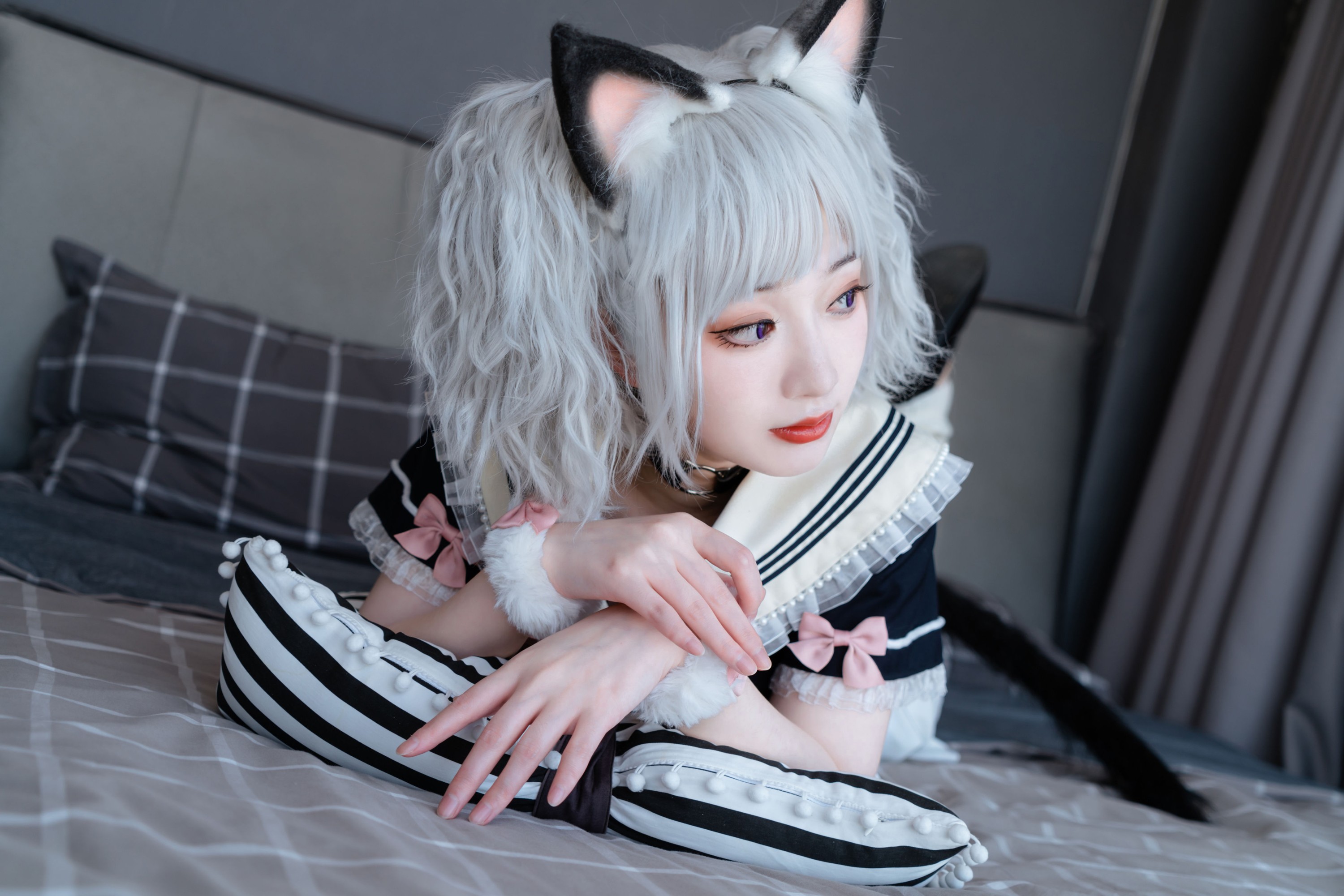 图片[3]-桃墨公子x – 《和平精英软萌银虎》[25P]-COS写真在线网