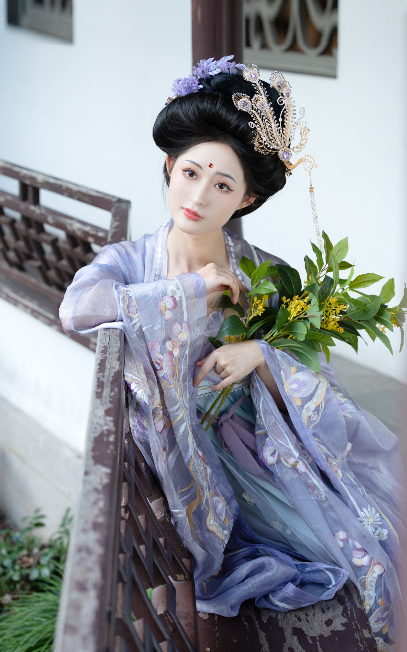 图片[4]-芋媛一碗 – 《鸢尾仙子》[22P]-COS写真在线网