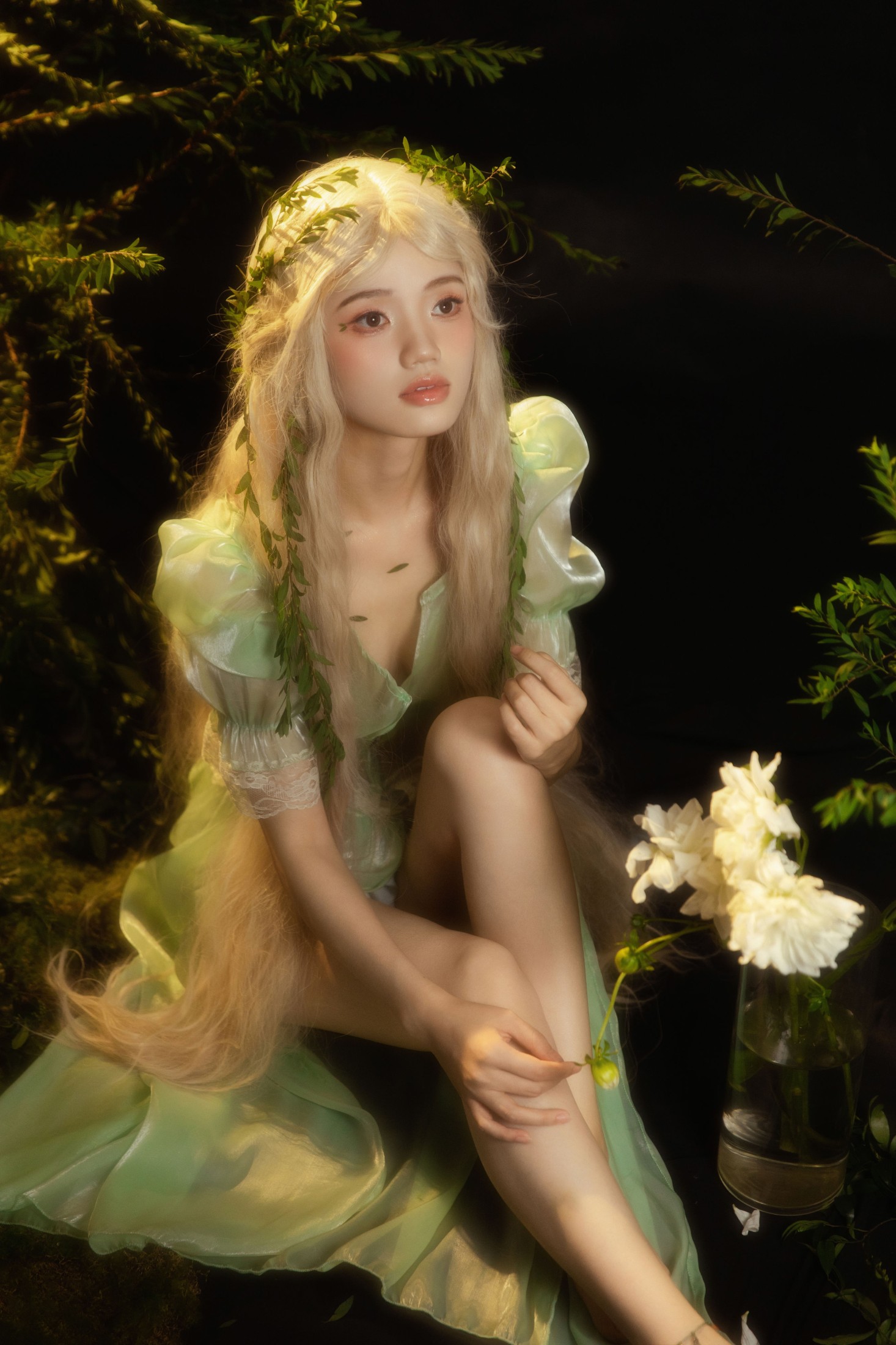 图片[4]-橘小桃 – 《森的精灵》[25P]-COS写真在线网