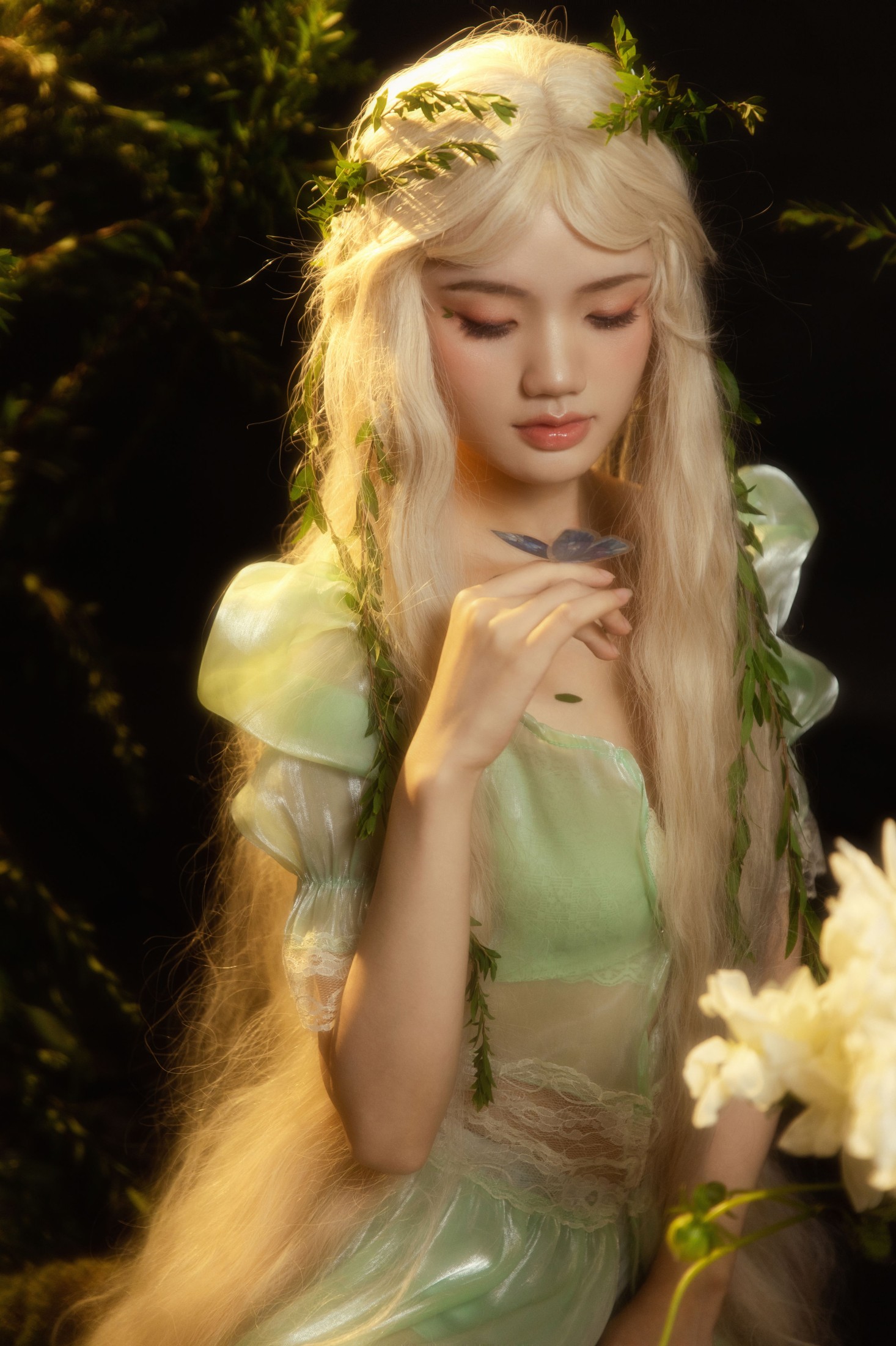 图片[6]-橘小桃 – 《森的精灵》[25P]-COS写真在线网