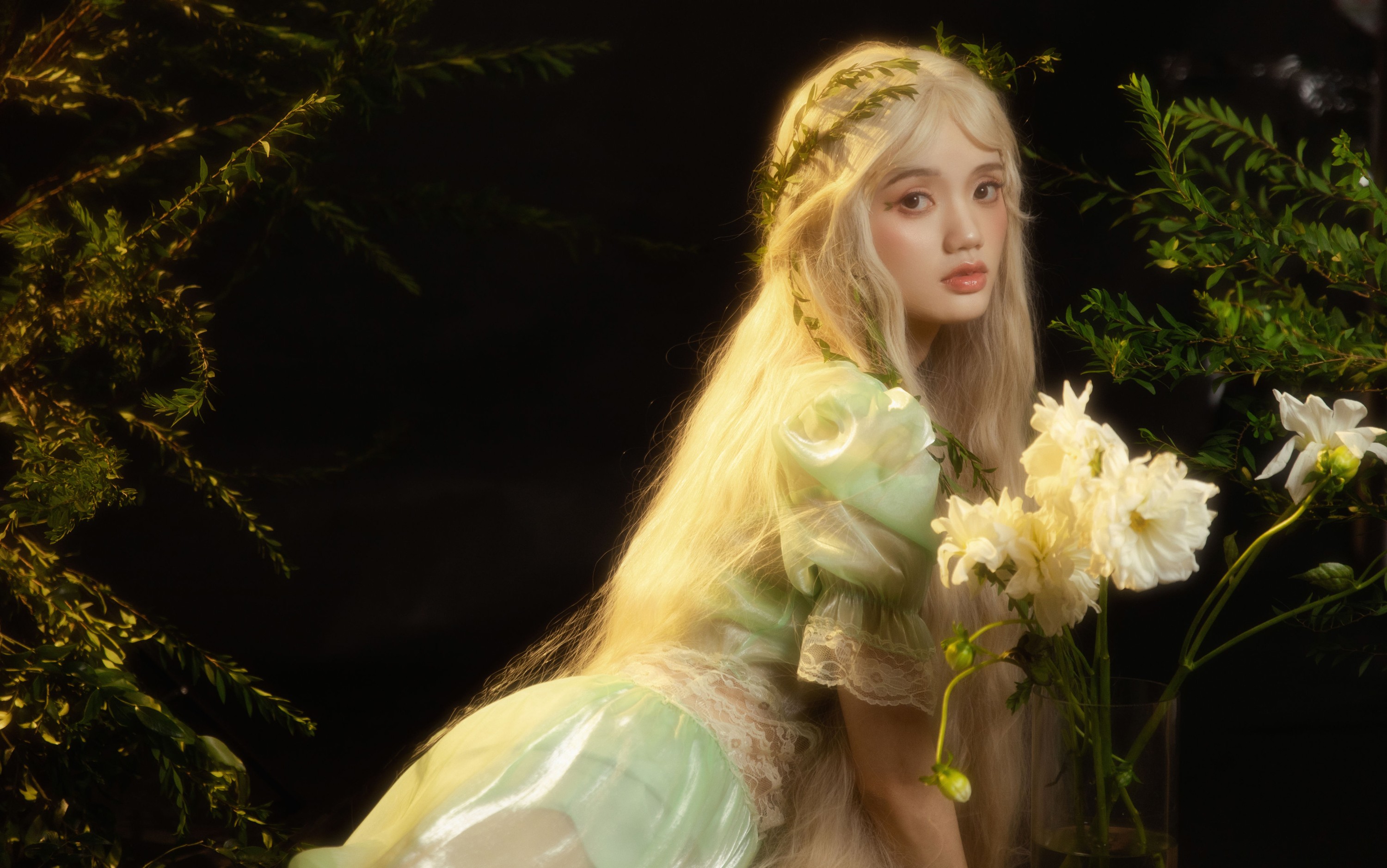图片[3]-橘小桃 – 《森的精灵》[25P]-COS写真在线网