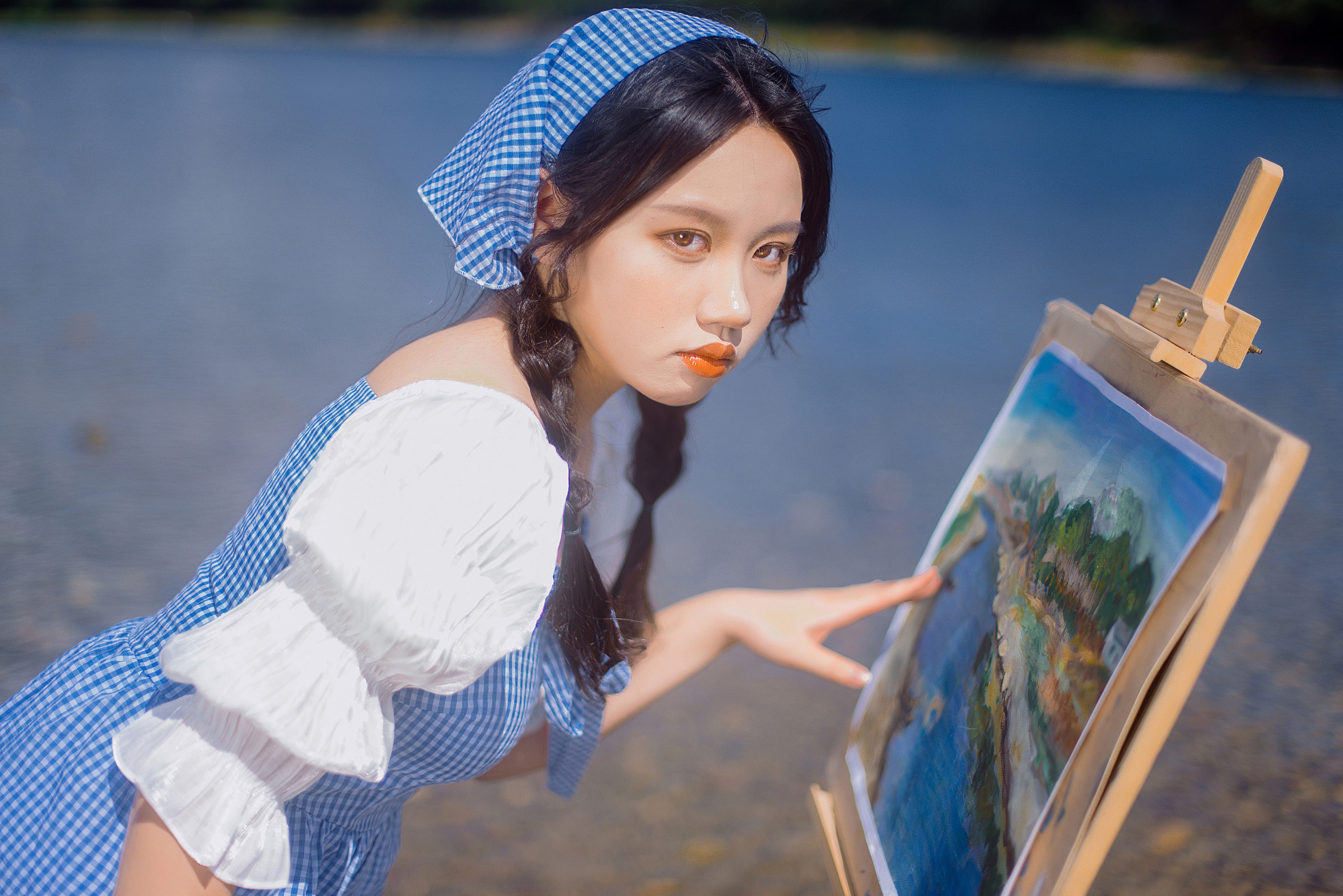 图片[4]-咪次全国后援团团长 – 《深蓝色的情书》[35P]-COS写真在线网