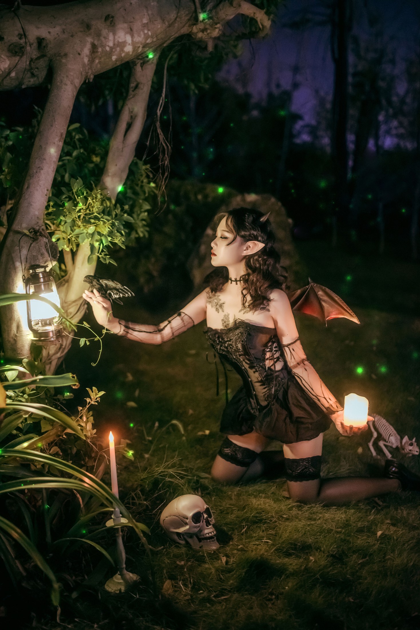 图片[6]-格格 – 《暗黑精灵》[35P]-COS写真在线网