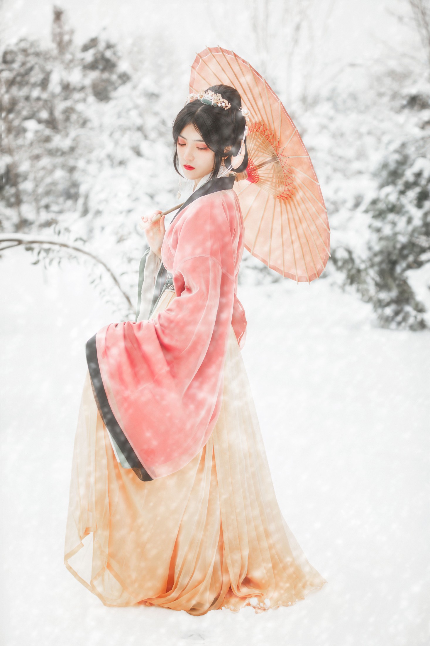 图片[3]-当初叫人家小田田 – 《飞雪慕思归》[25P]-COS写真在线网