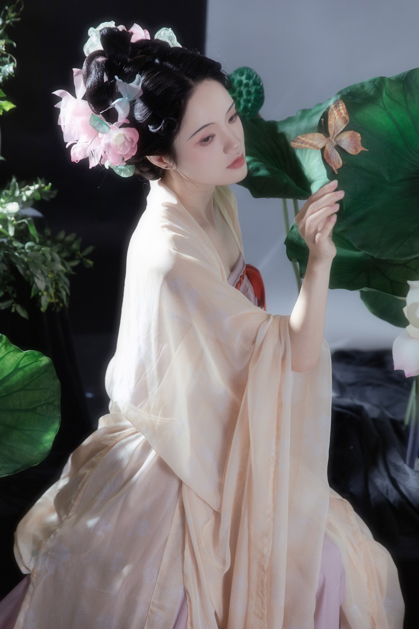 图片[5]-橘小桃 – 《濯濯青莲》[23P]-COS写真在线网