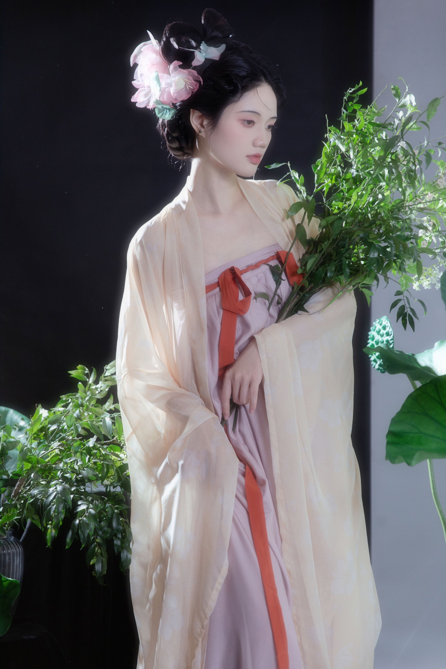 图片[3]-橘小桃 – 《濯濯青莲》[23P]-COS写真在线网
