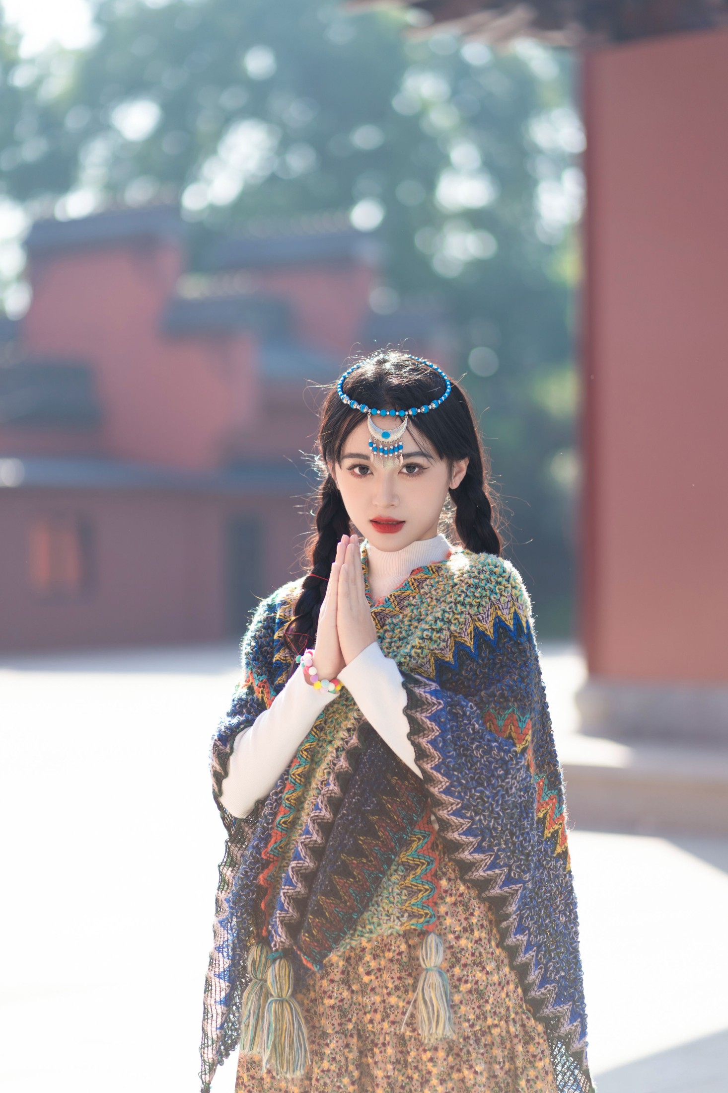 图片[4]-安琪不吃香菇 – 《永远相信民族风》[29P]-COS写真在线网
