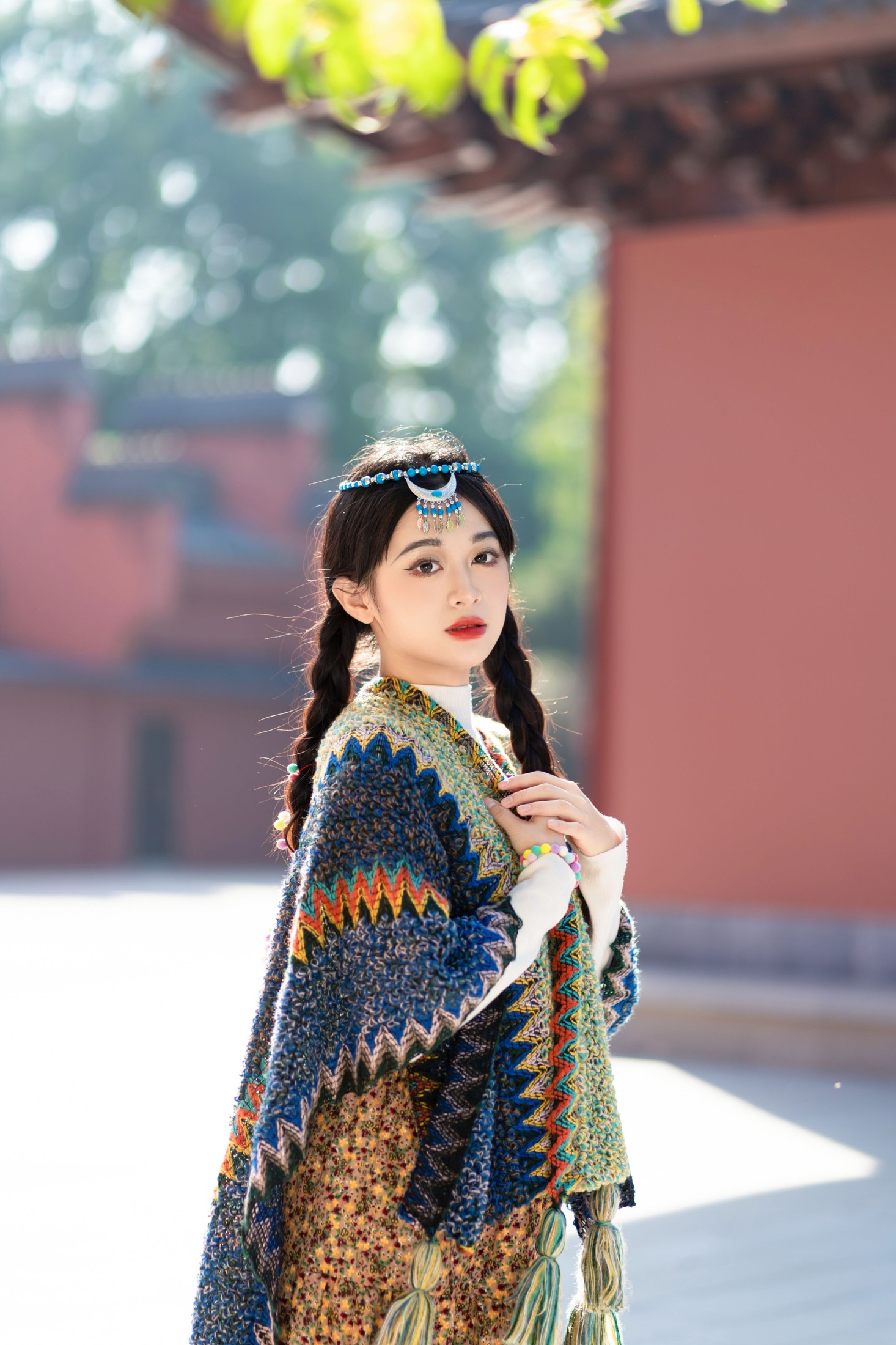 图片[5]-安琪不吃香菇 – 《永远相信民族风》[29P]-COS写真在线网