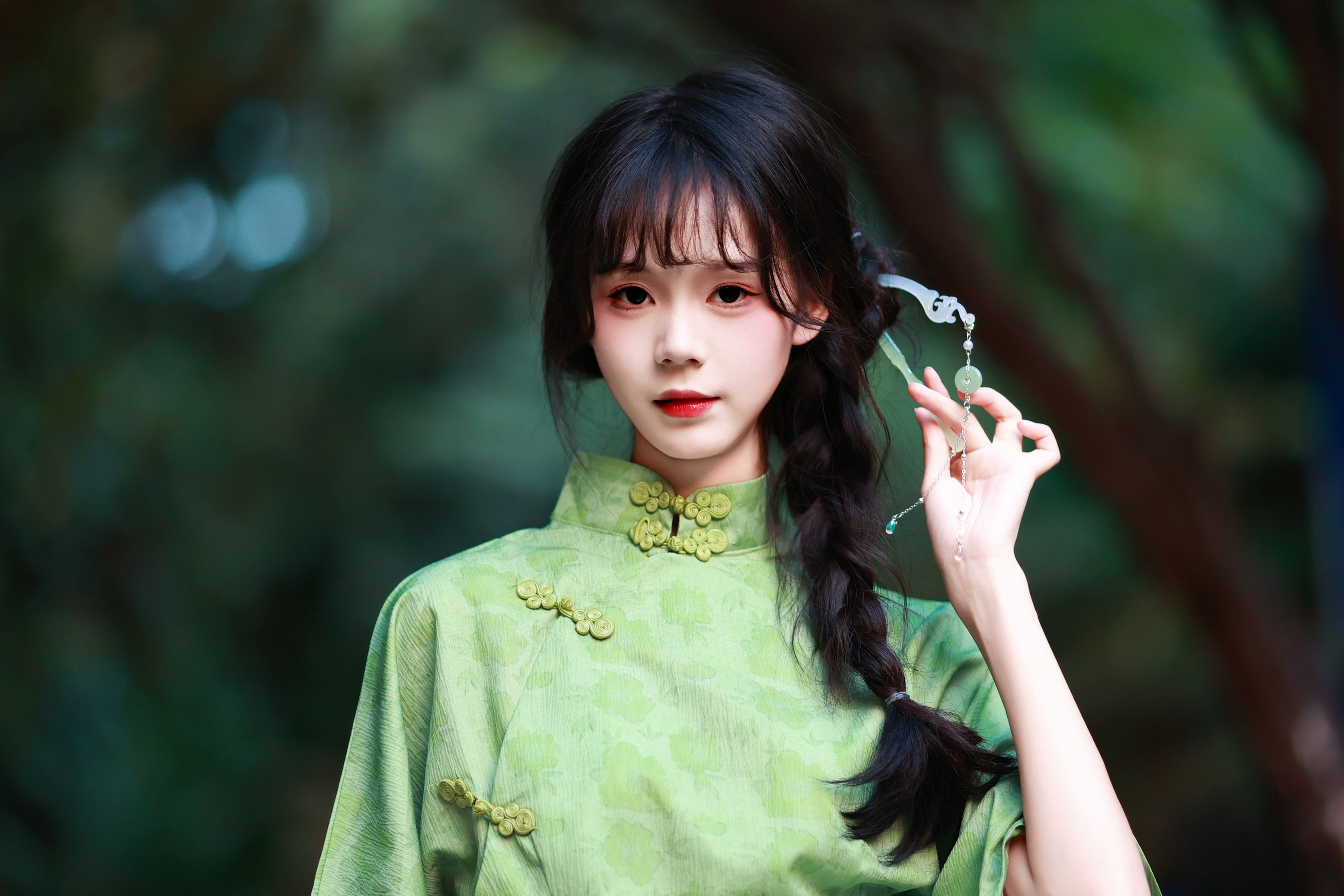 图片[6]-莞宁 – 《绿罗裙》[43P]-COS写真在线网