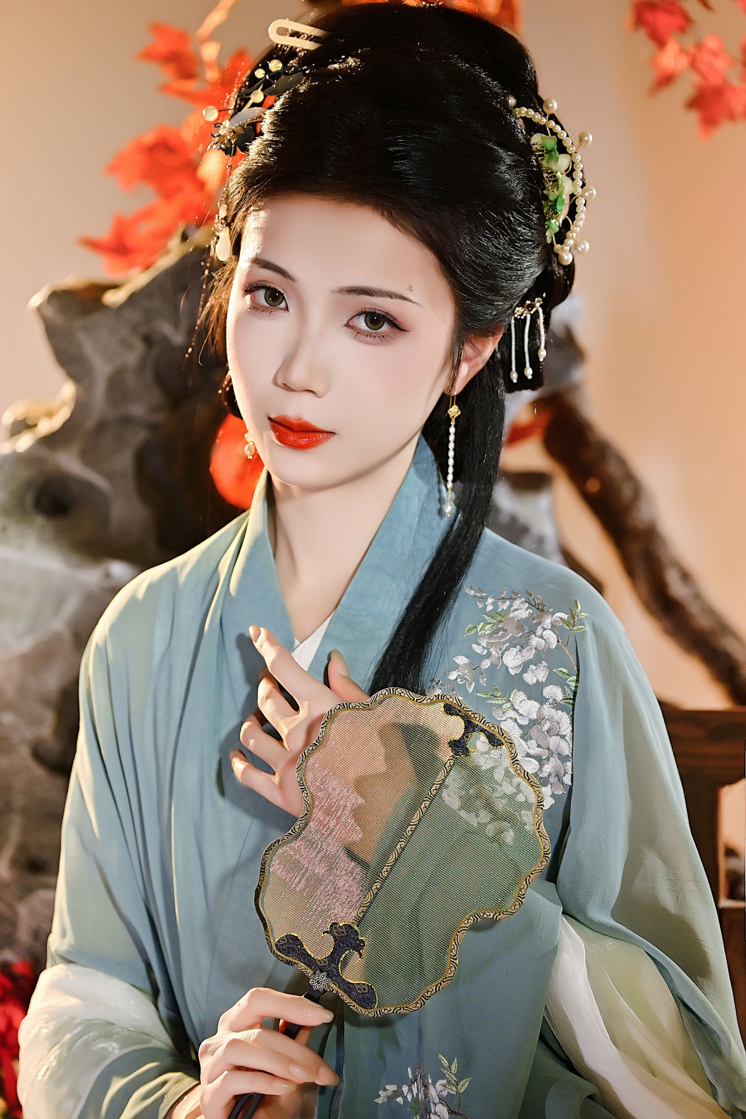 图片[4]-珂璃 – 《枫叶仕女图》[22P]-COS写真在线网